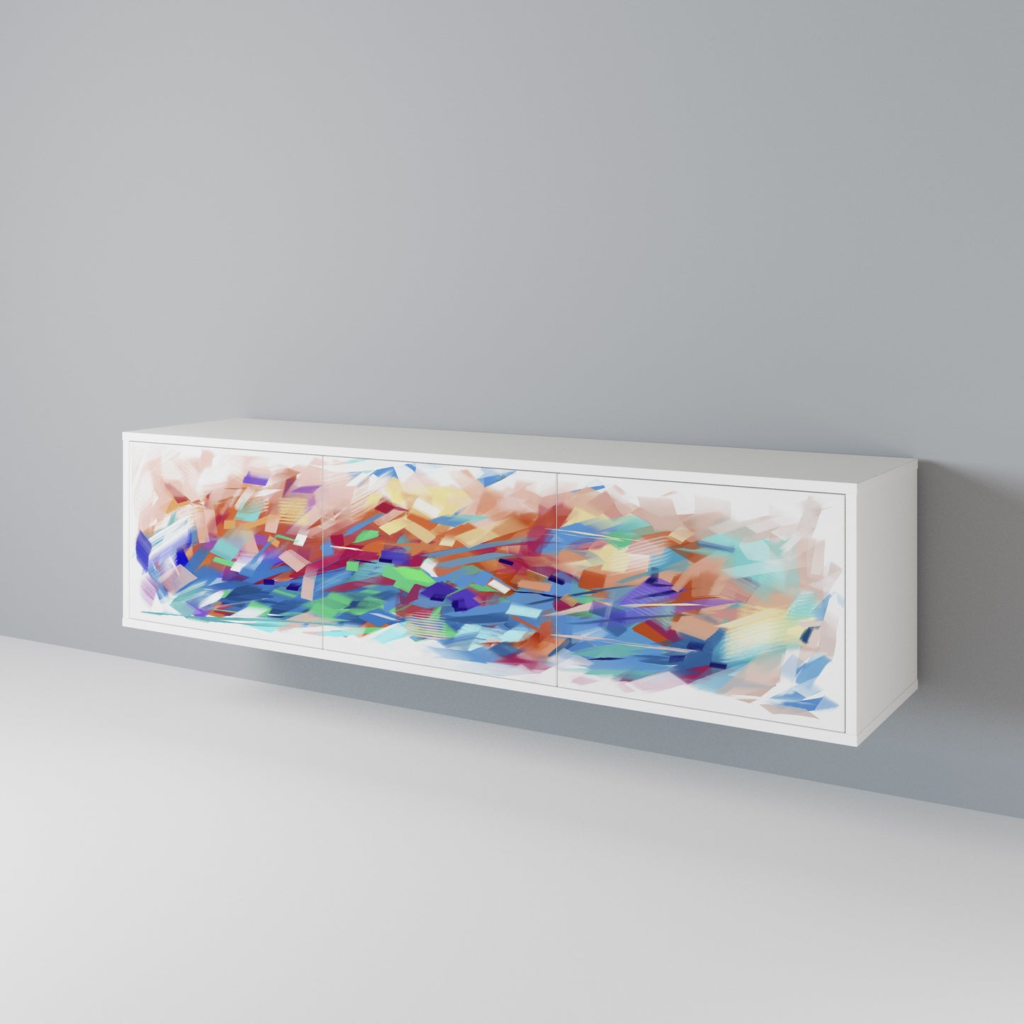 FINESSE MASH-UP 3-Door TV Cabinet