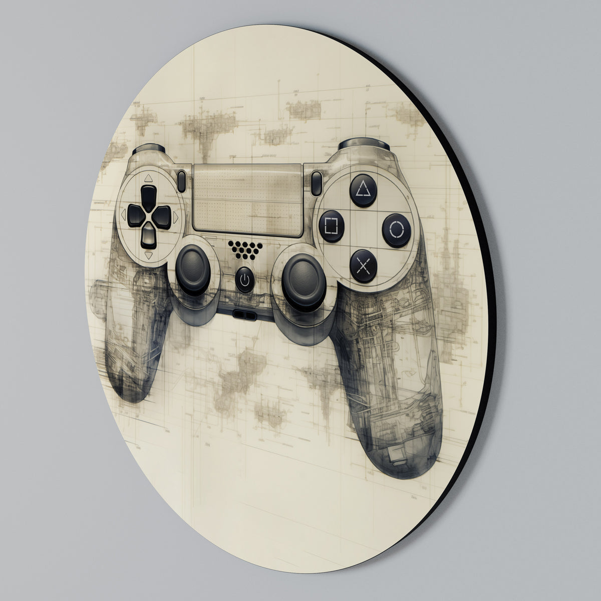 QUANTUM QUEST PAD Στρογγυλός πίνακας ζωγραφικής