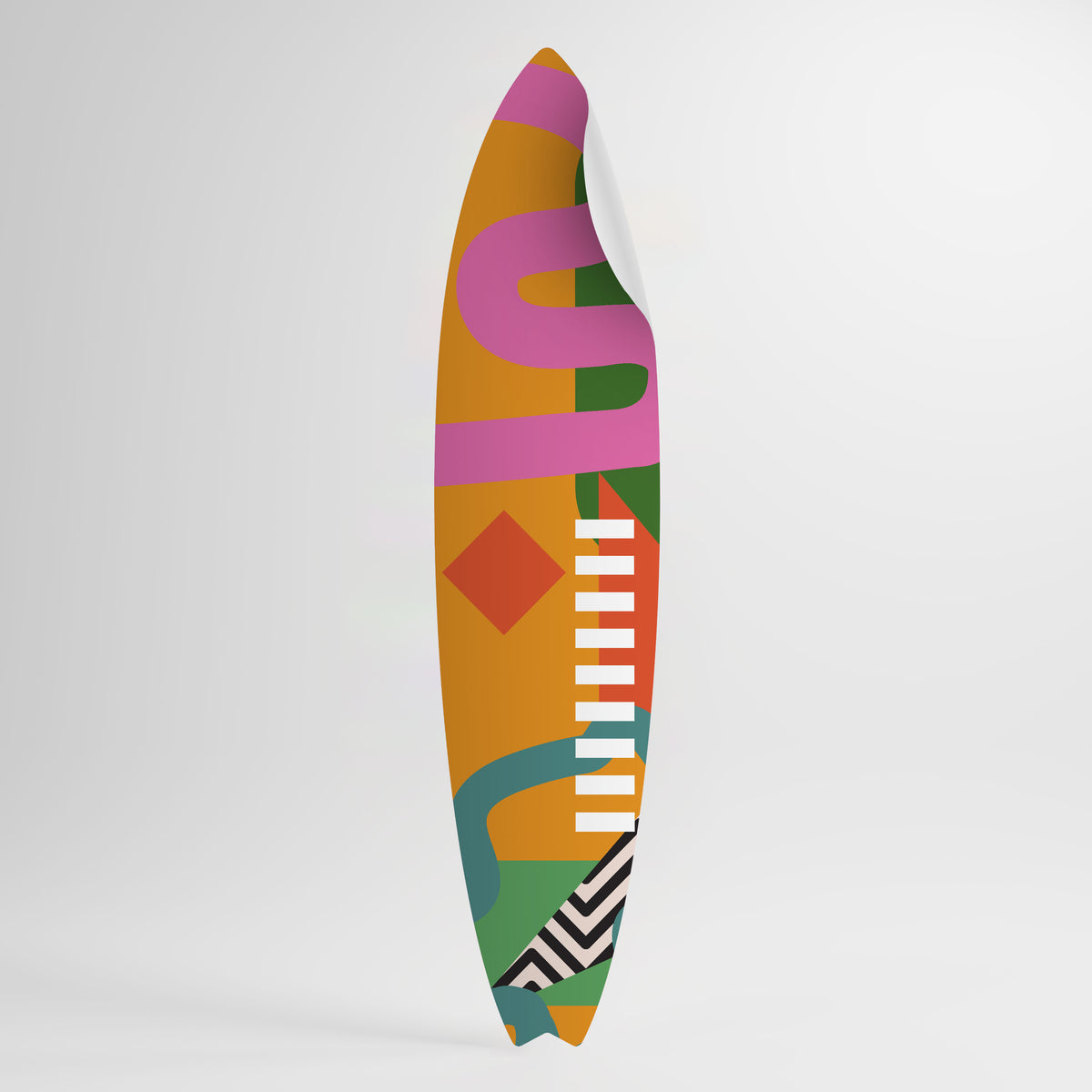 VIBRANT ENERGY Αυτοκόλλητη Αφίσα "Surf"