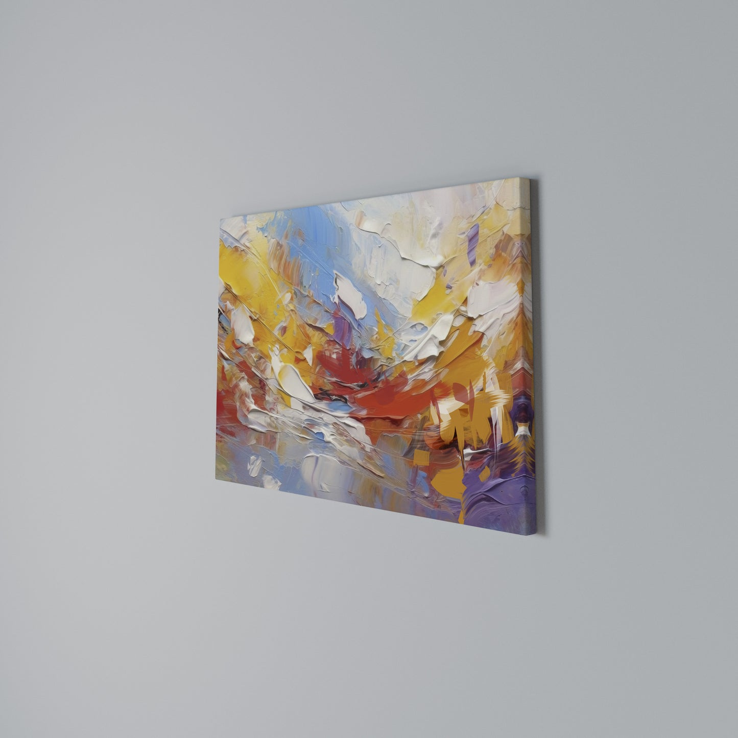 COLORFUL REVERIE Horizontal Canvas Print