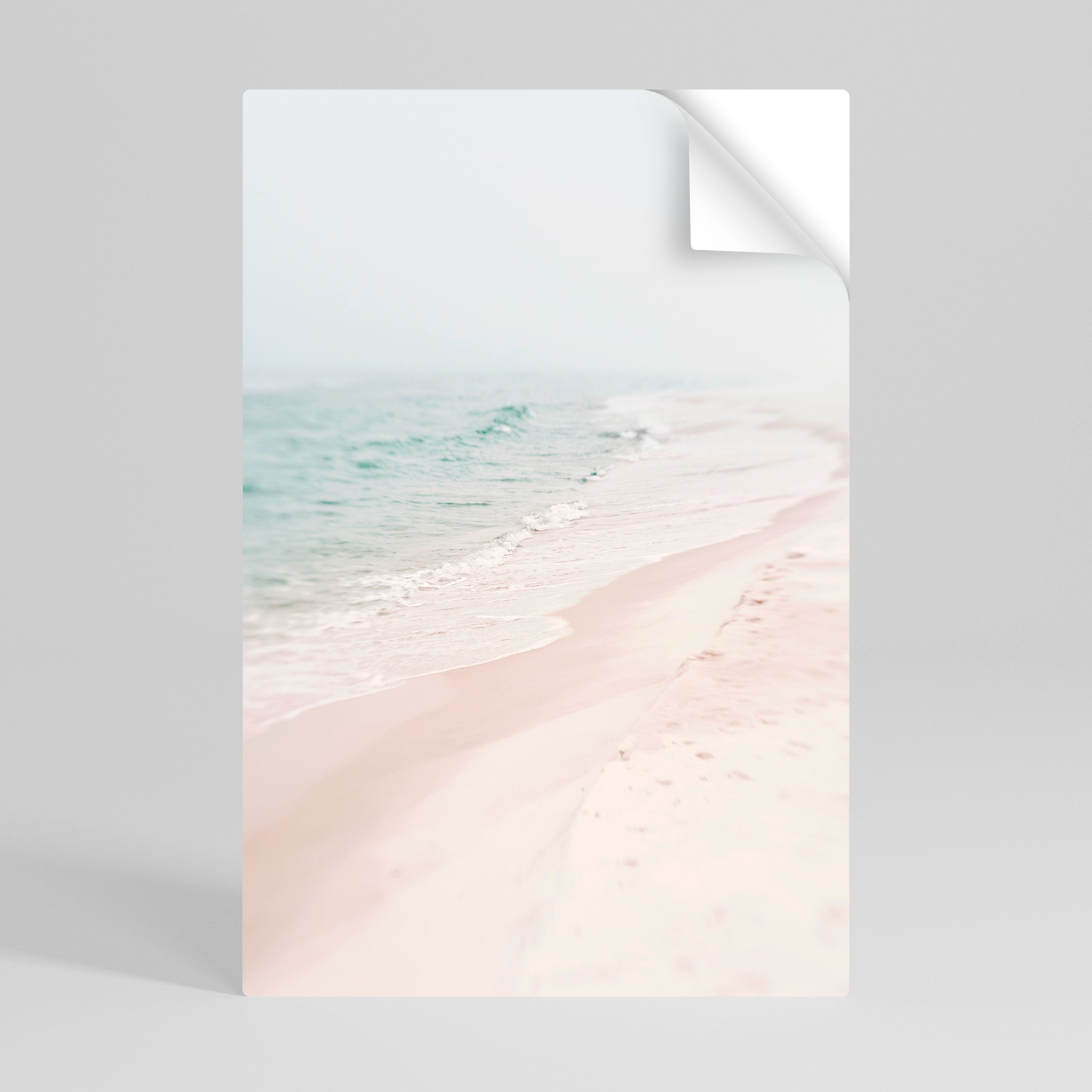 Αφίσα MISTY SHORELINE BLISS με κόλλα και κολλήματα