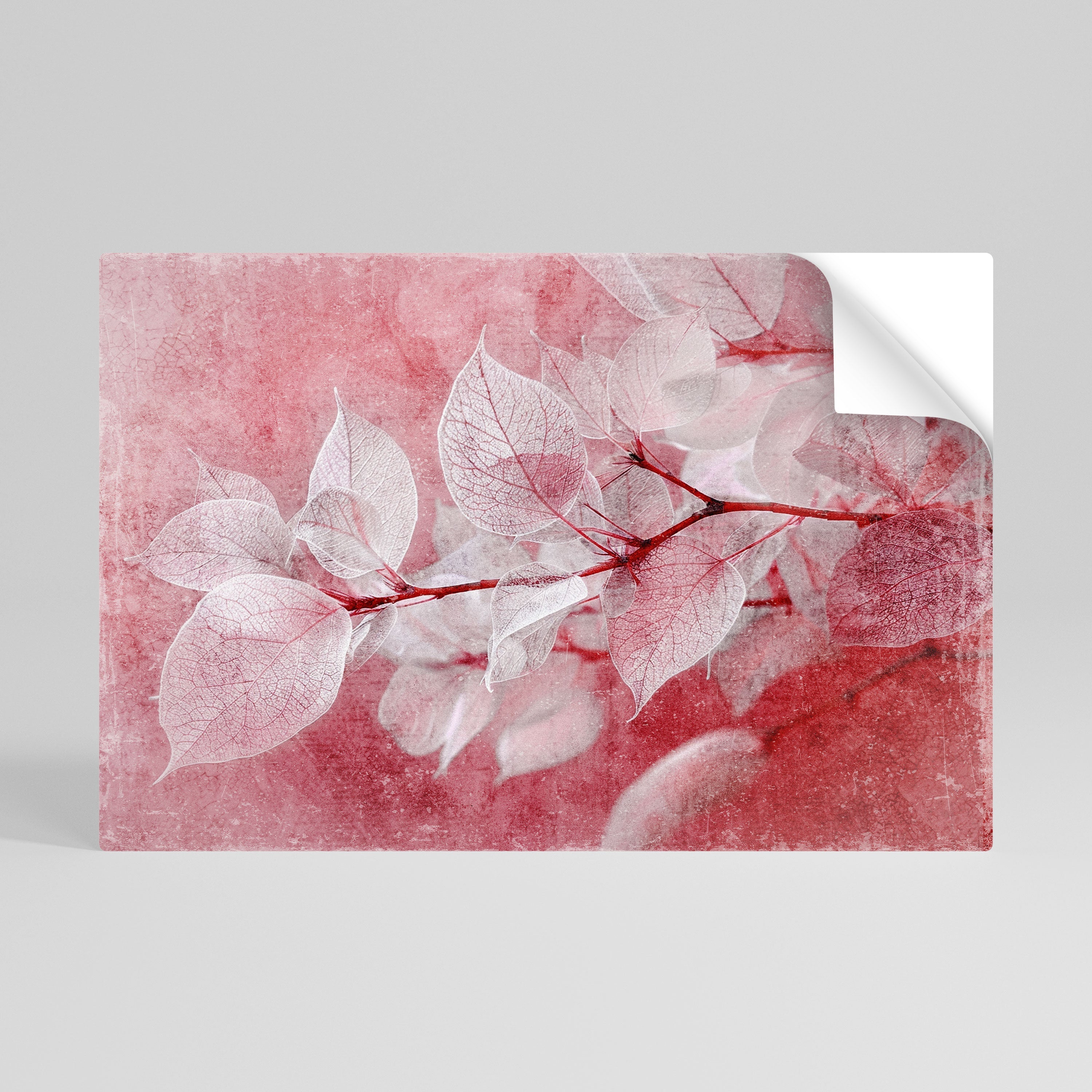 ETHERAL PETAL GLOW Οριζόντια αφίσα με κόλλα και ξεφλούδισμα