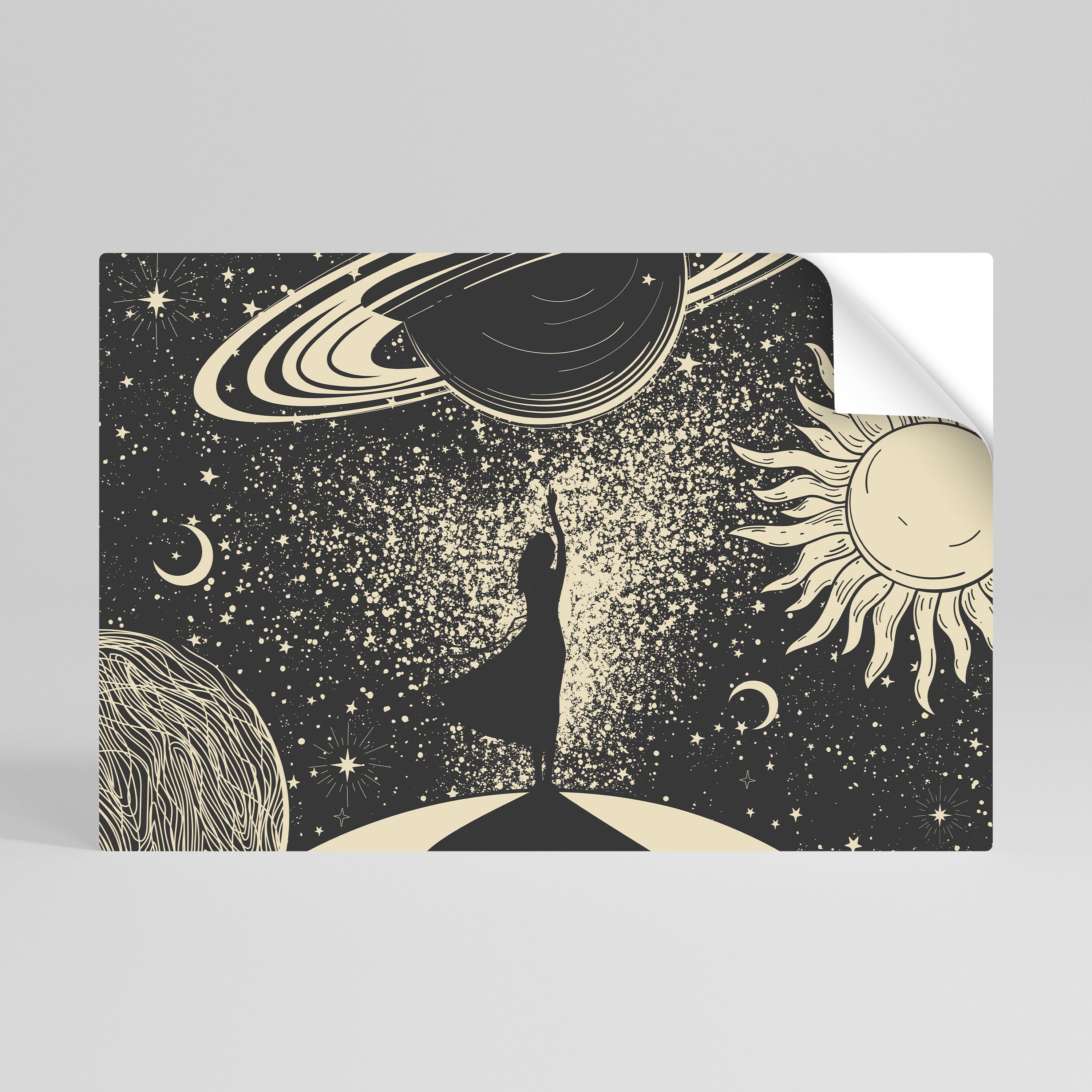 Οριζόντια αφίσα MYSTIC UNIVERSE Peel and Stick