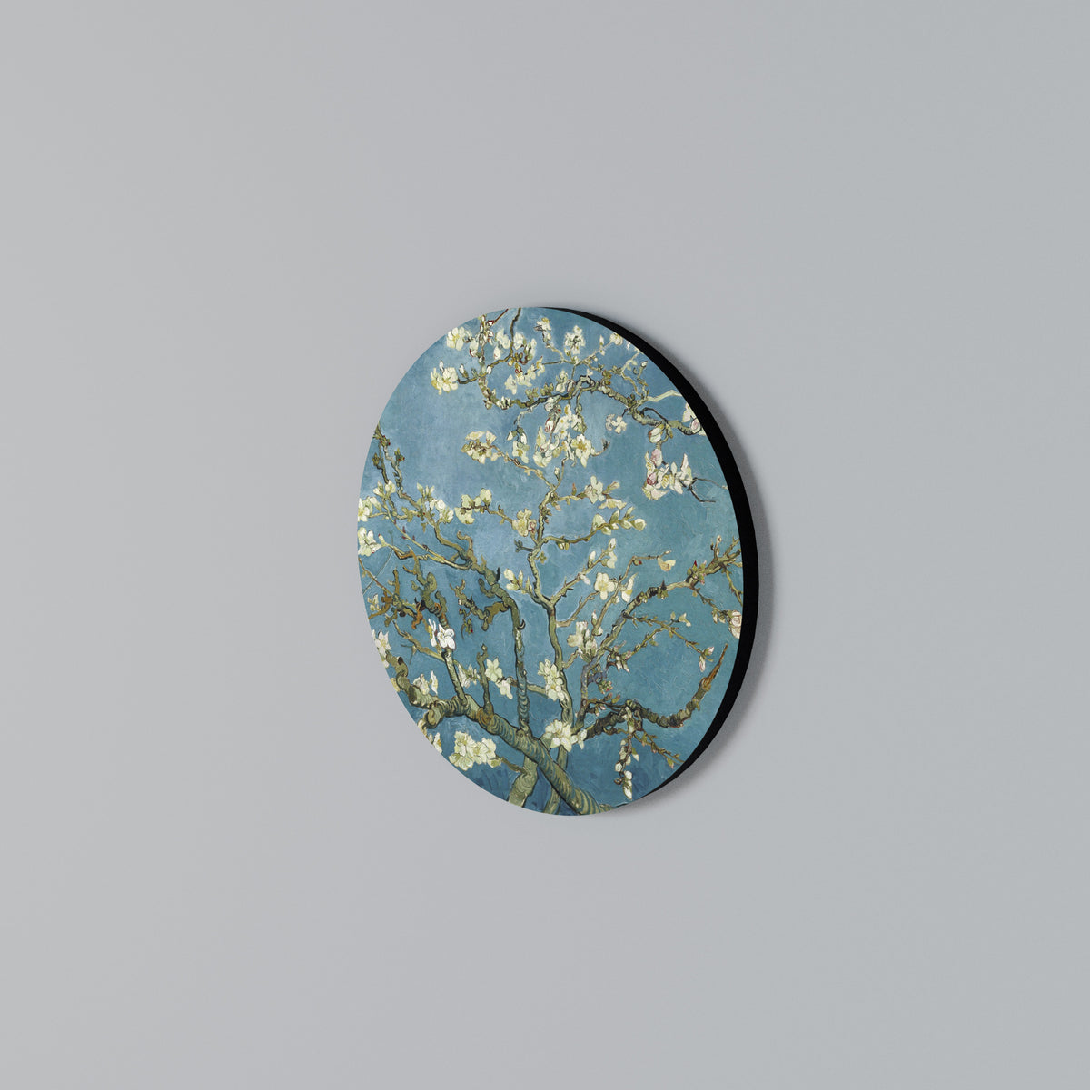 ALMOND BLOSSOM Στρογγυλός πίνακας ζωγραφικής