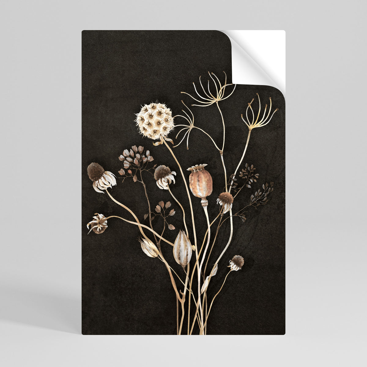MEADOW SHADES Peel and Stick Vertical Poster