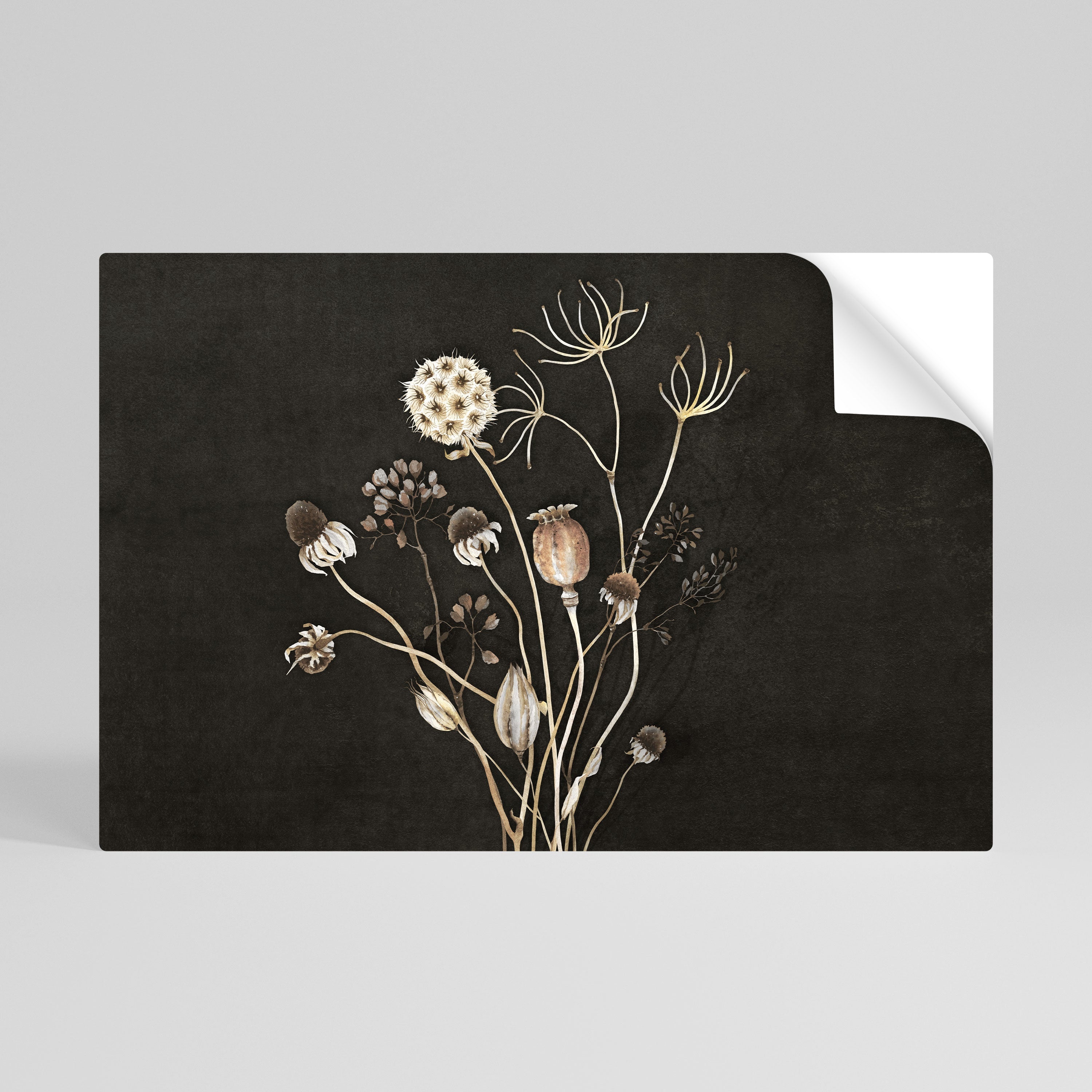 MEADOW SHADES Αφίσα με οριζόντια σχεδίαση και κολλητική ταινία