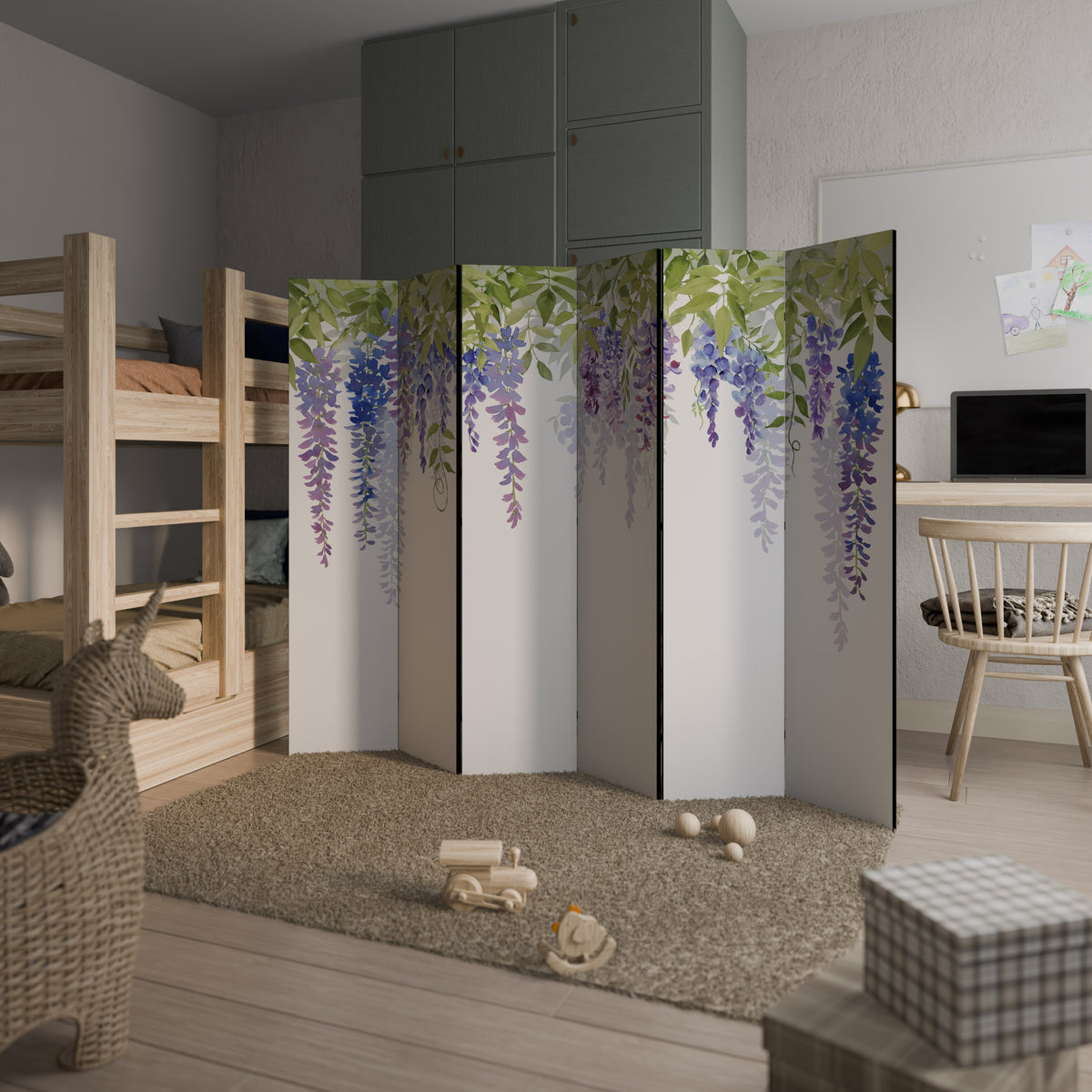 BOTANICAL BREEZE Παραβάν με 6 πάνελ