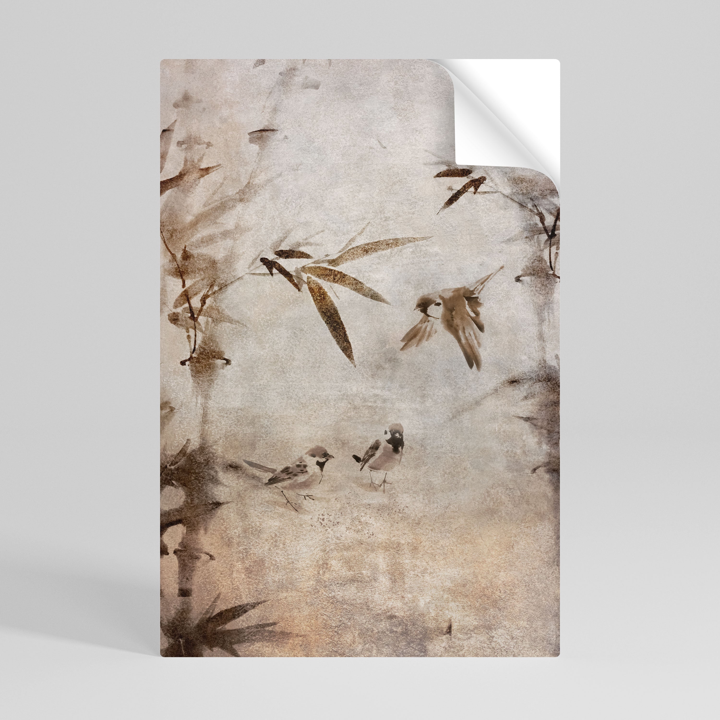 Αφίσα SPARROW BLISS με ξεφλουδισμένο και κολλημένο σχέδιο