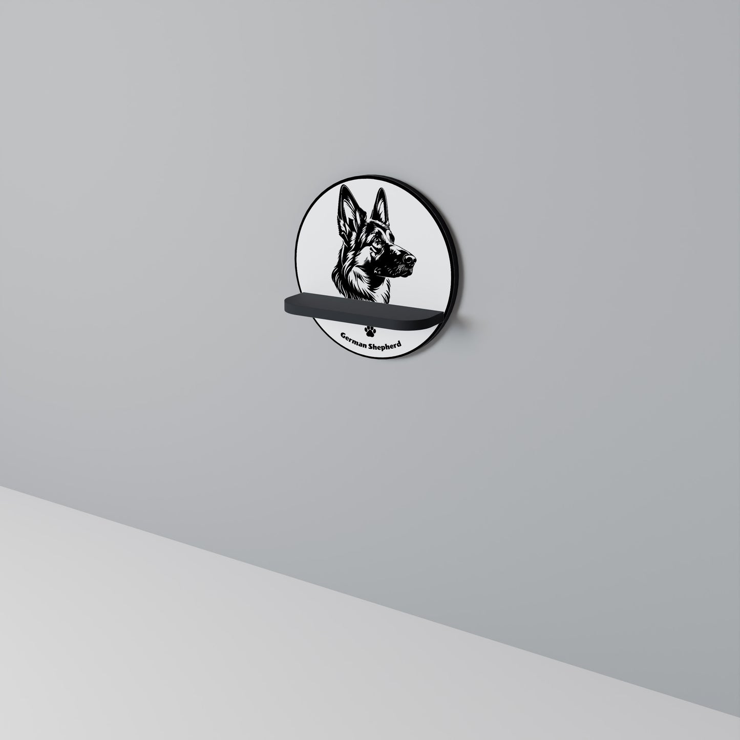 GERMAN SHEPARD Art Shelf