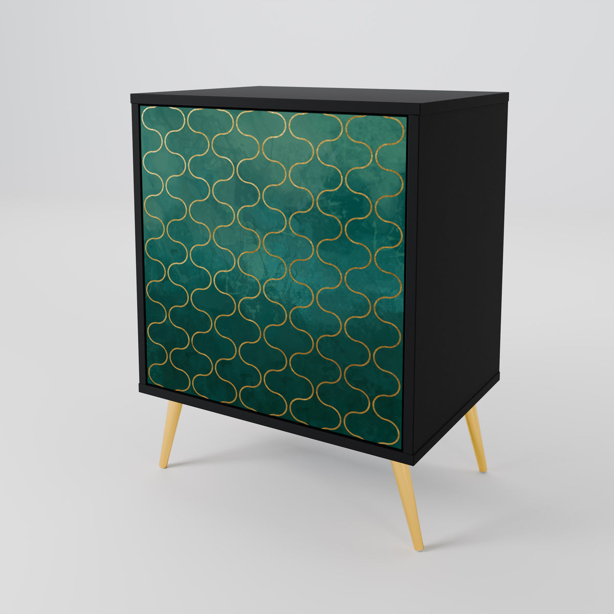 TESSELATED GREENERY Μπουφές 1-θύρας