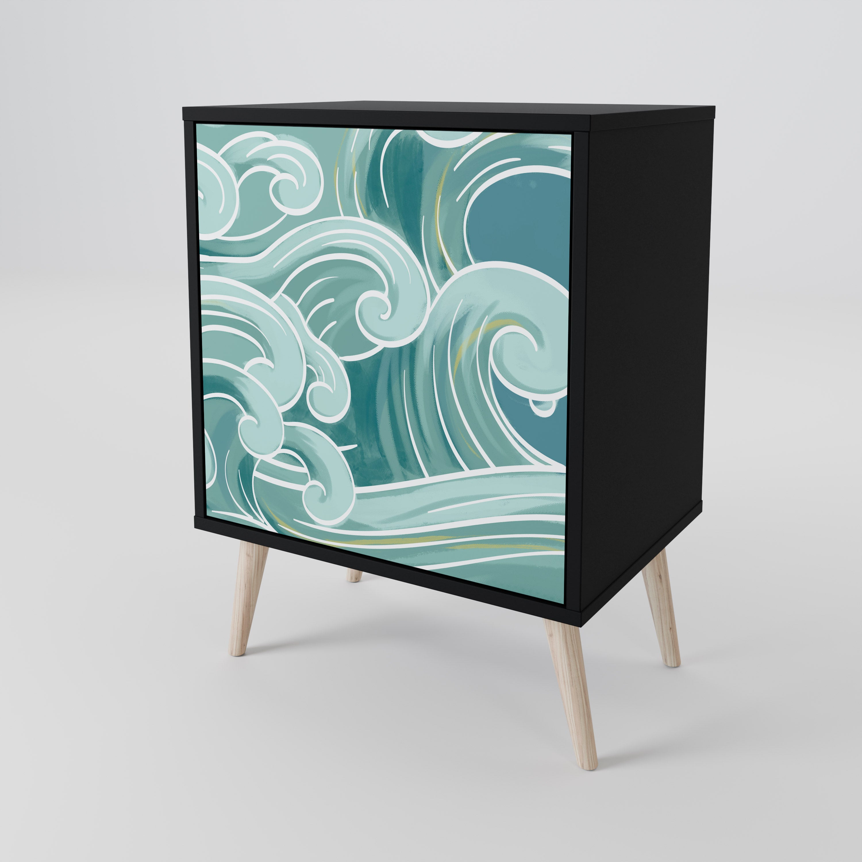 ASIAN SWAY 1-Door Sideboard