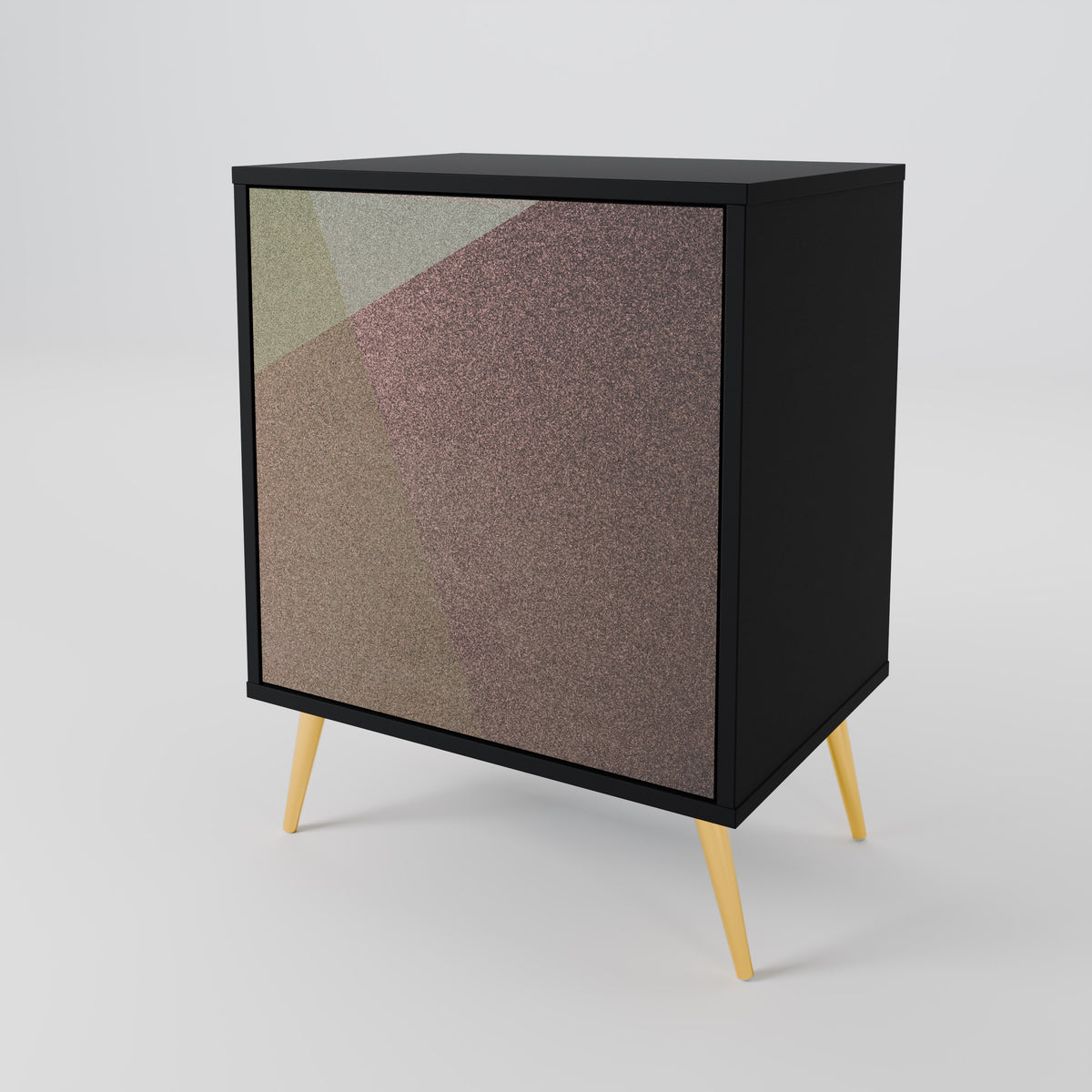 BEIGE GEOMETRY Μπουφές 1-θύρας
