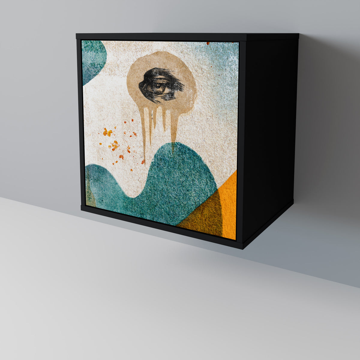 ABSTRACT FACES Μπουφές 1-θύρας
