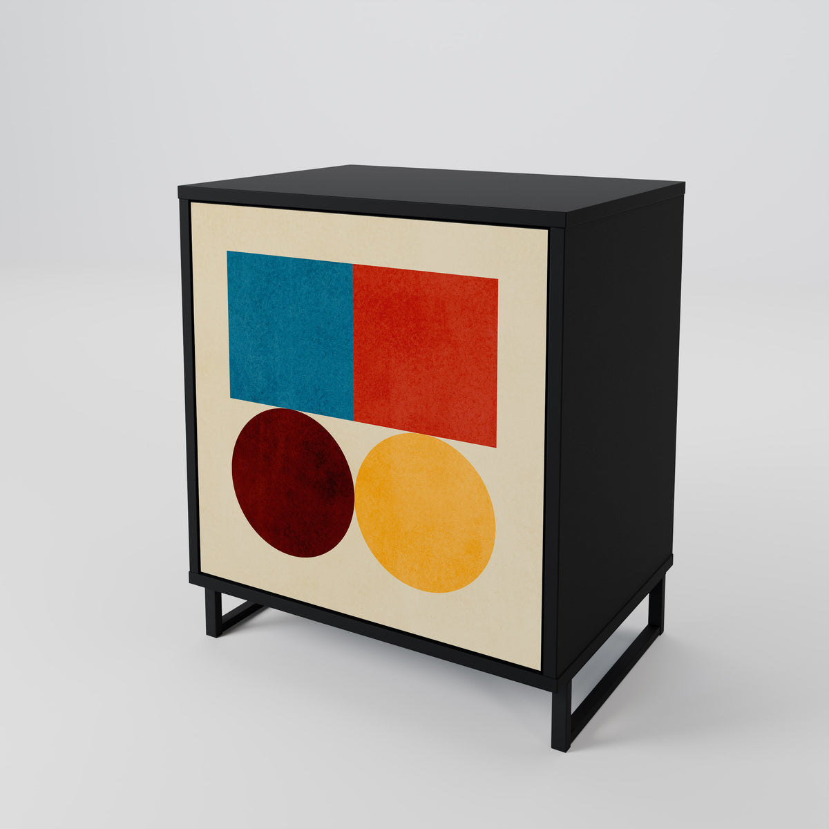 GEOMETRIC PUZZLE Μπουφές 1-θύρας