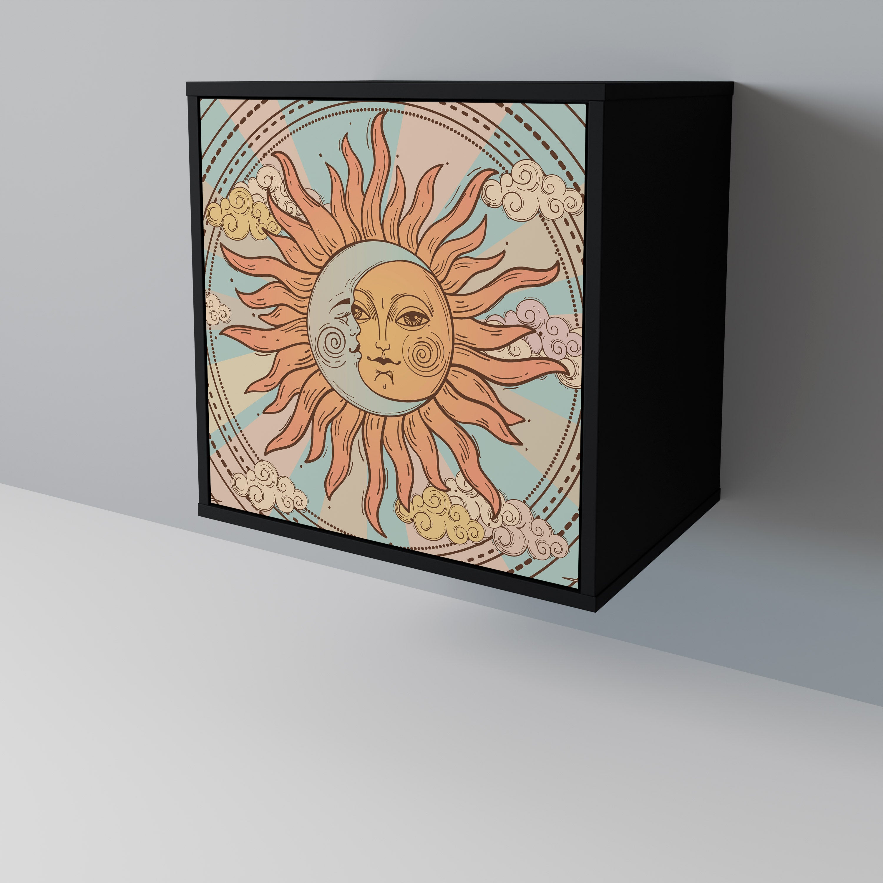 MYSTICAL STRUCTURE 1-Door Sideboard