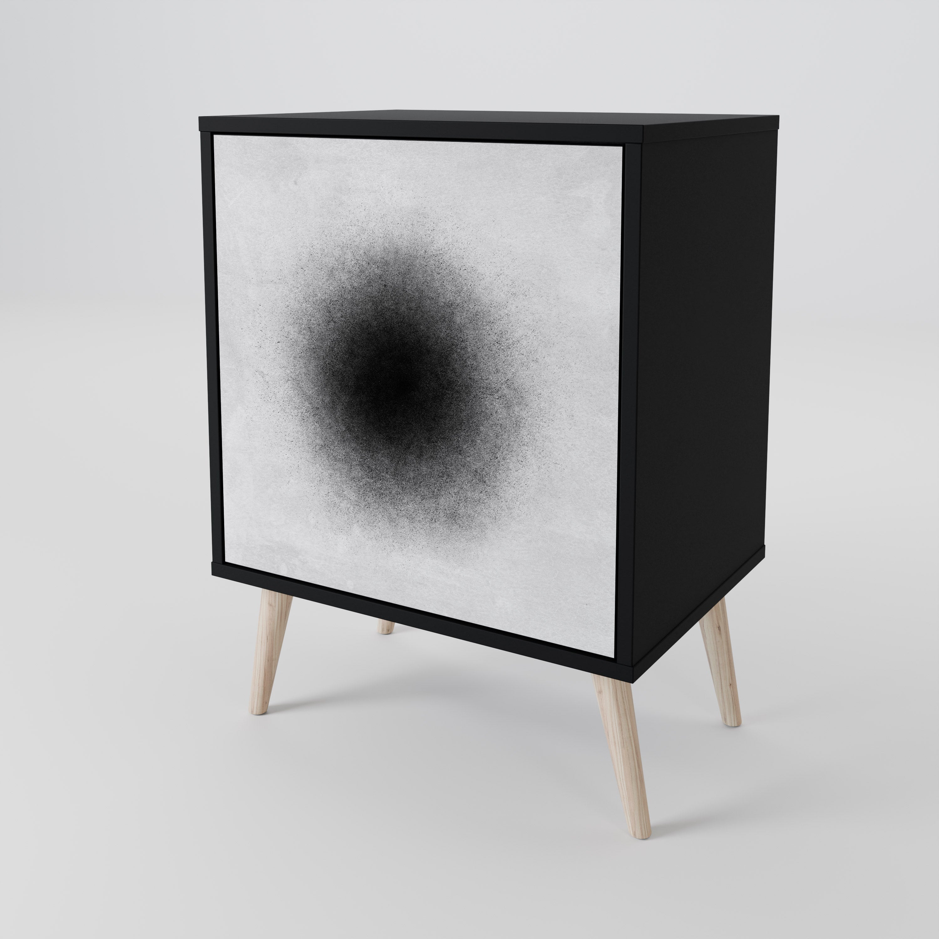 BLACK HOLE 1-Door Sideboard
