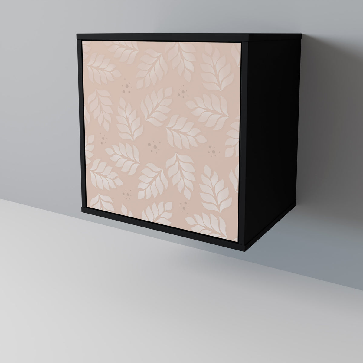 LEAVES ON BEIGE Μπουφές 1-θύρας