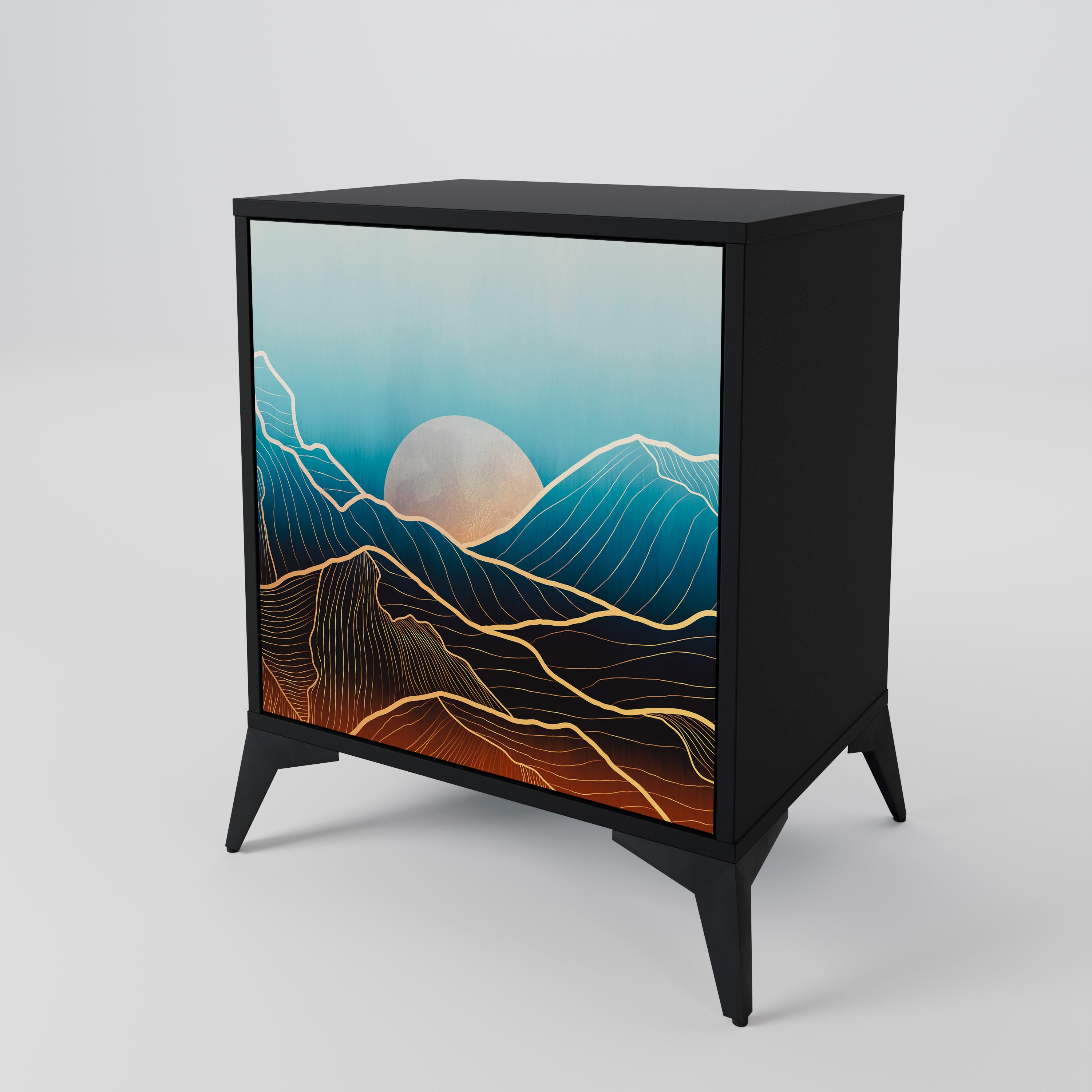 LUNAR SECRETS 1-Door Sideboard