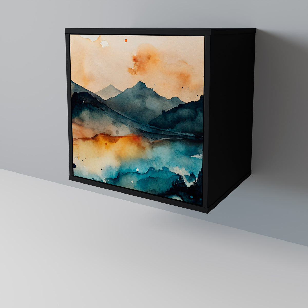 OMINOUS MOUNTAINS Μπουφές 1-θύρας