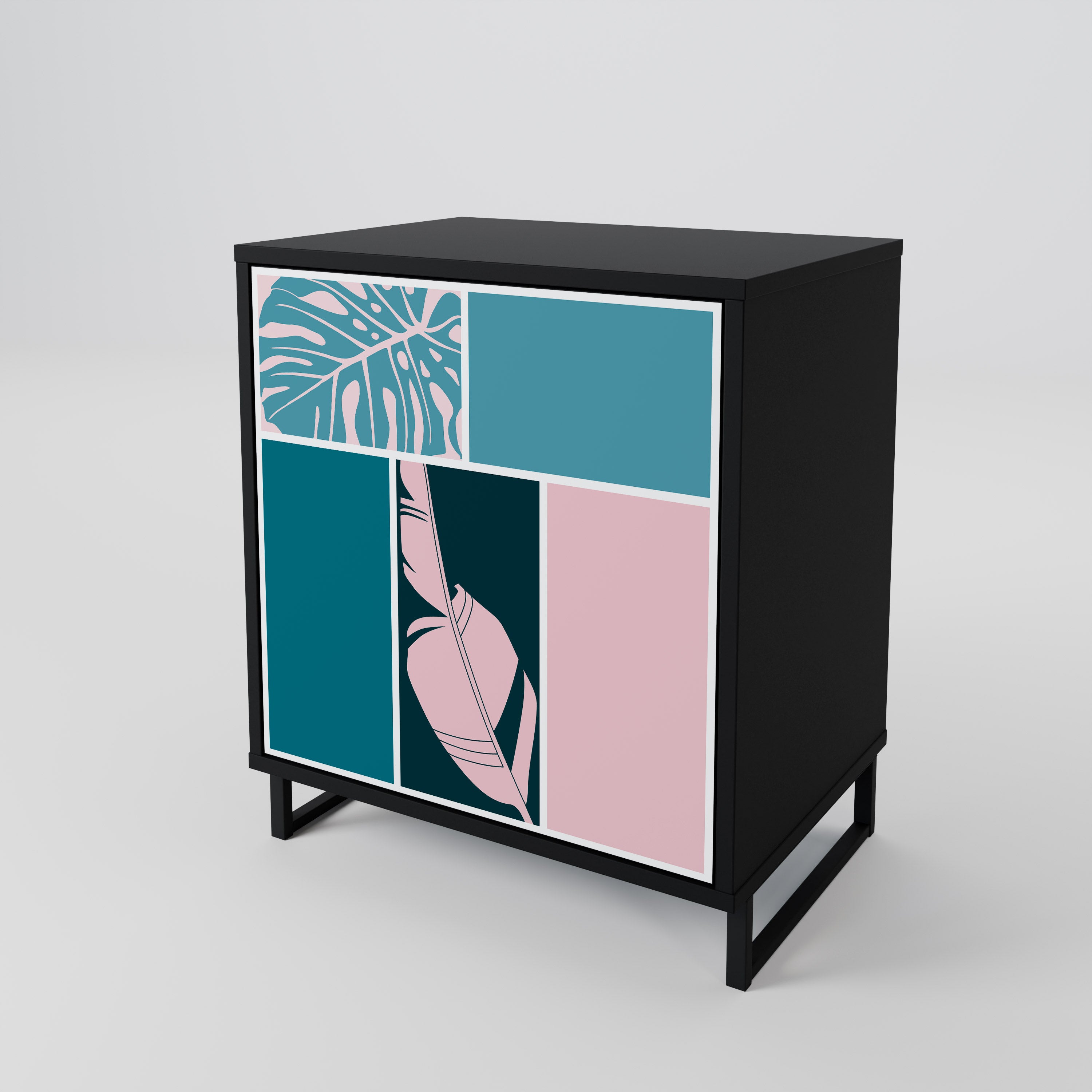COMBINATION OF SHAPES 1-Door Sideboard