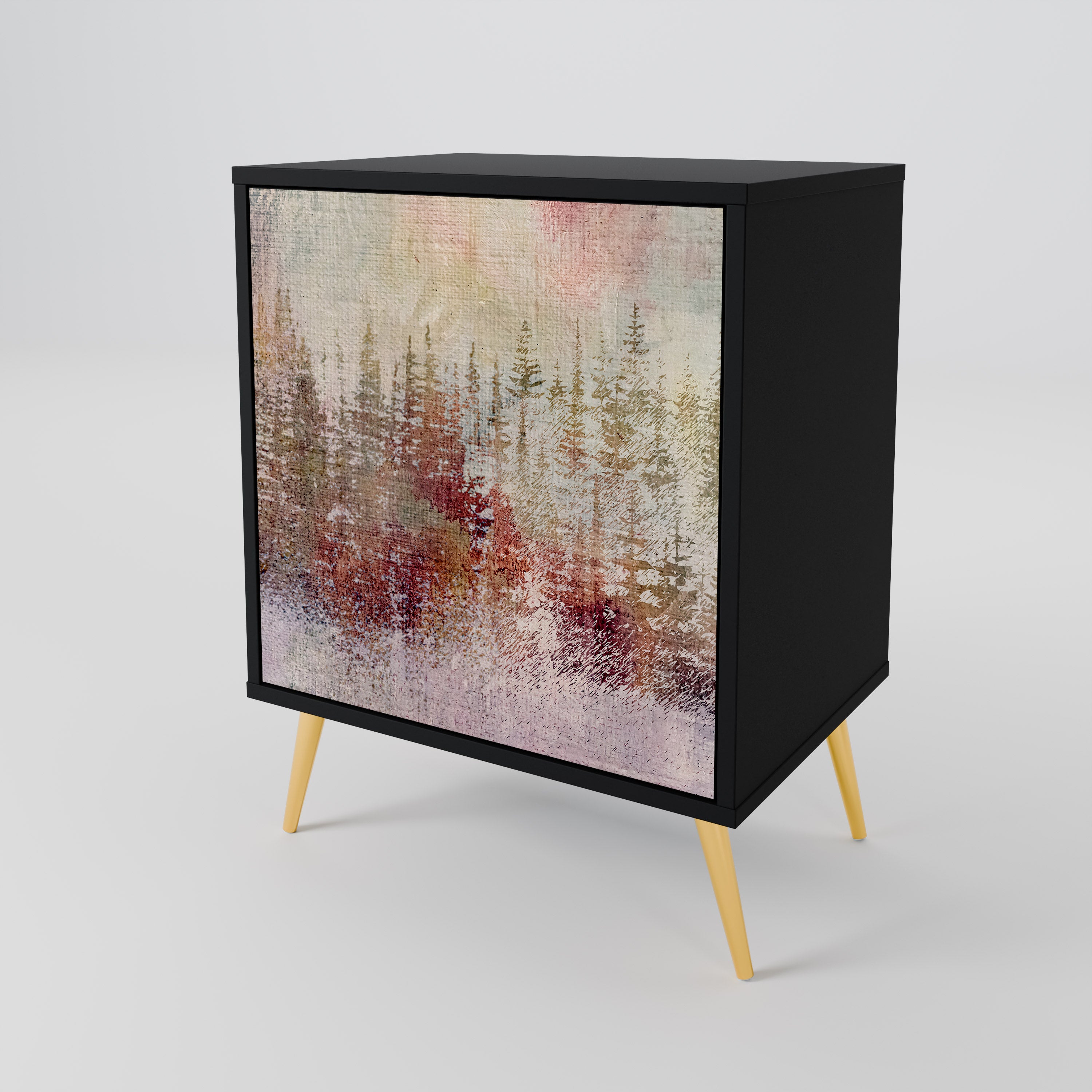 VEILED SUMMIT 1-Door Sideboard