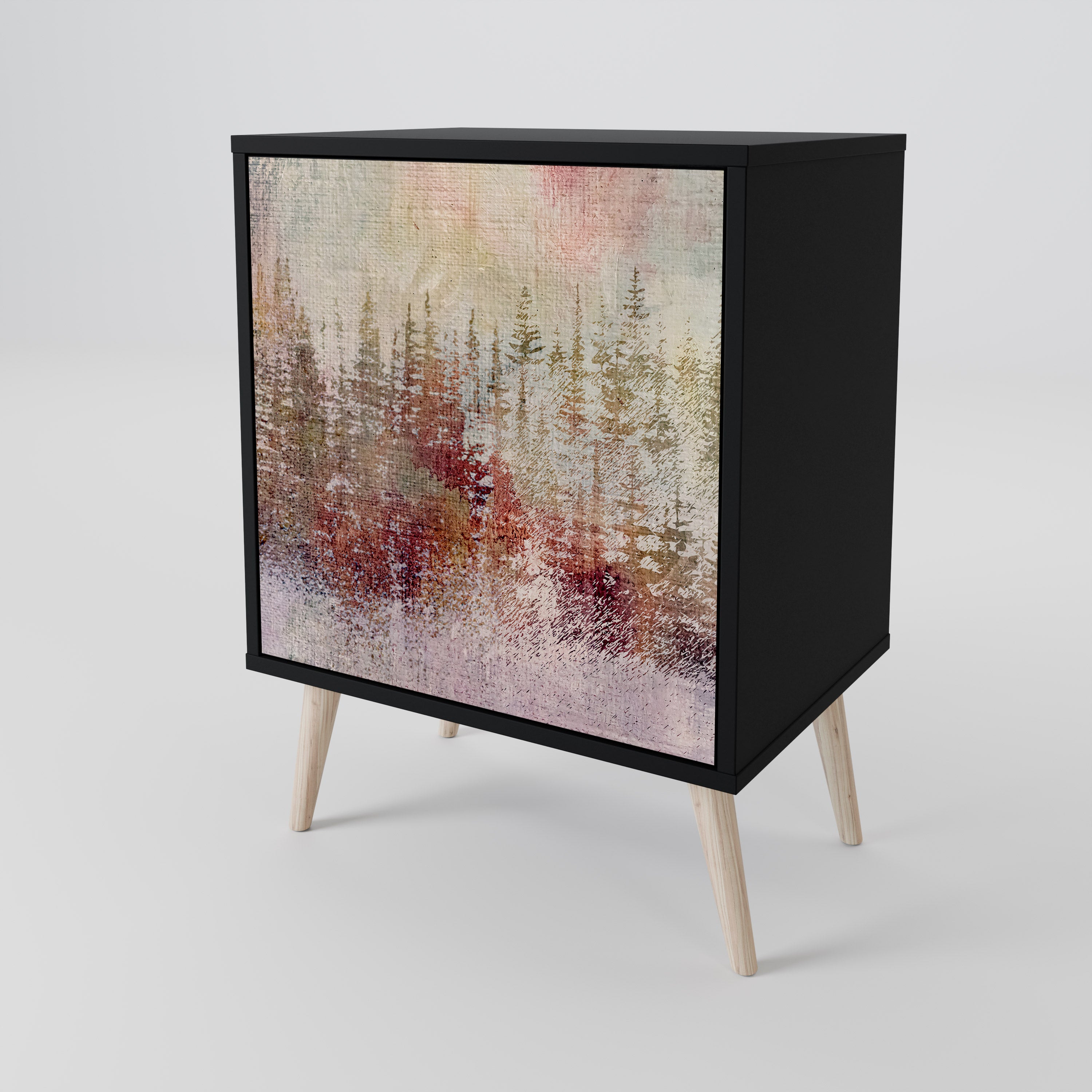 VEILED SUMMIT 1-Door Sideboard