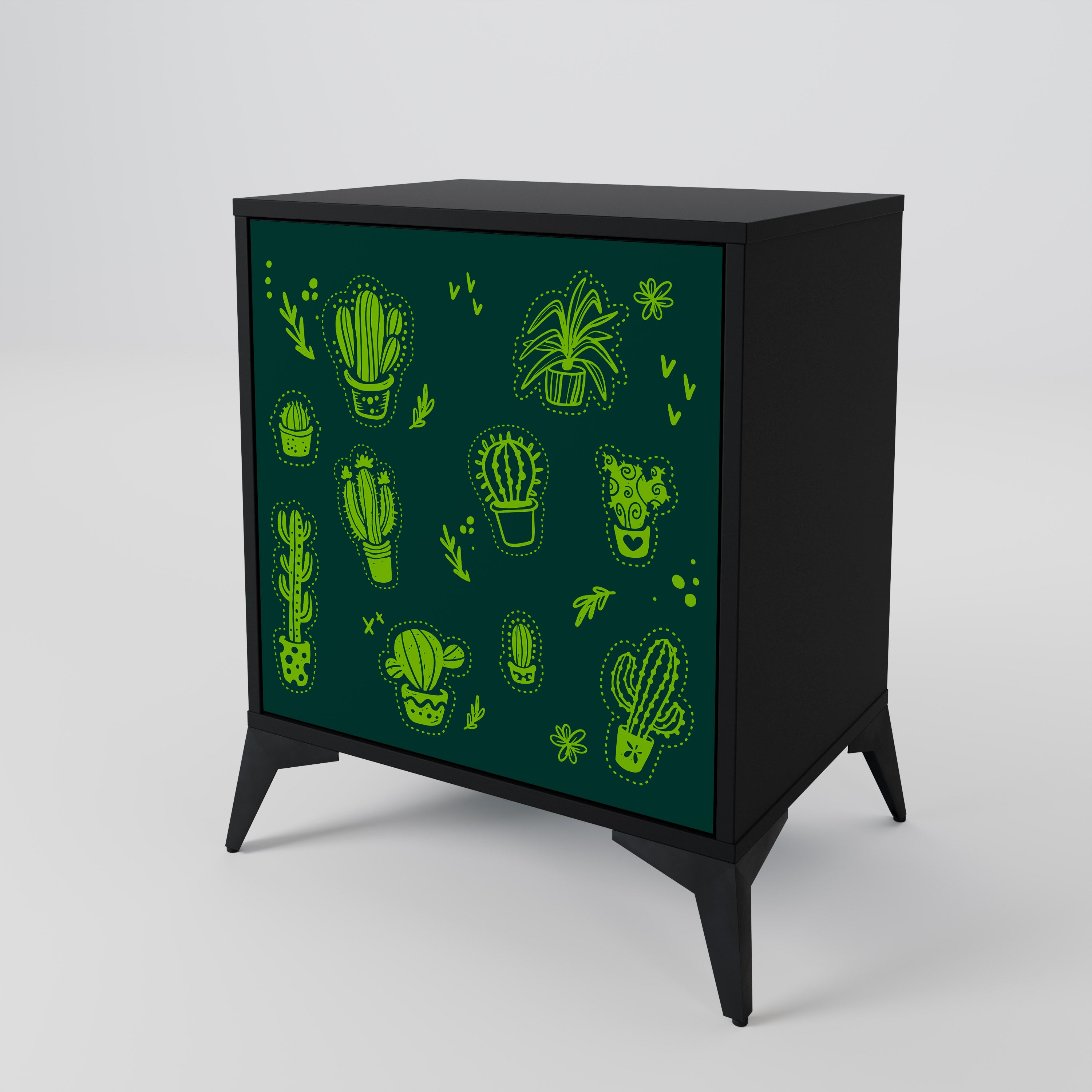 DESERT GREEN 1-Door Sideboard