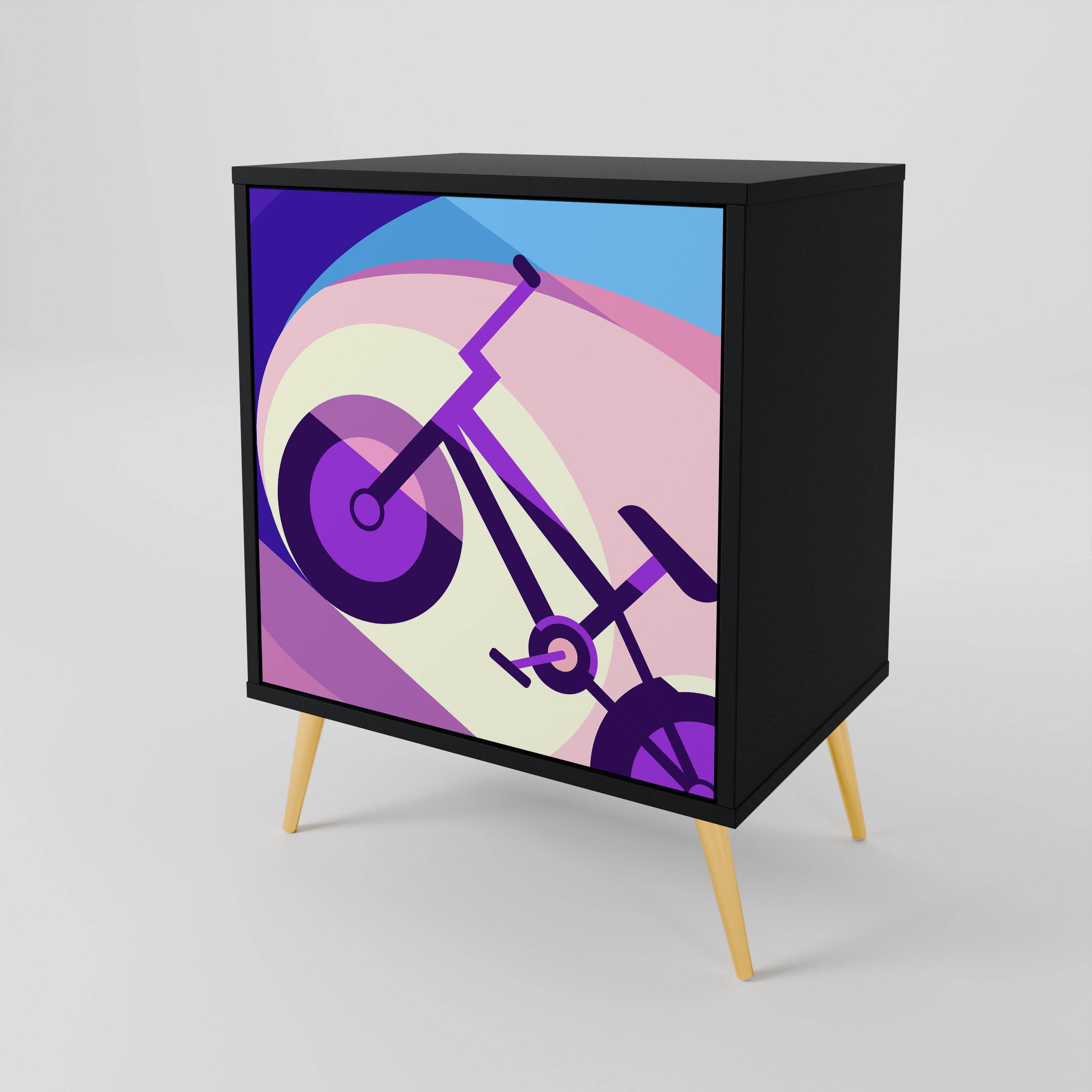 BIKE DREAMS 1-Door Sideboard