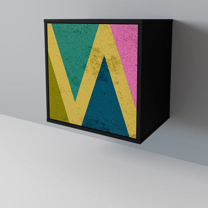 COLORFUL TRIANGLES Μπουφές 1-θύρας