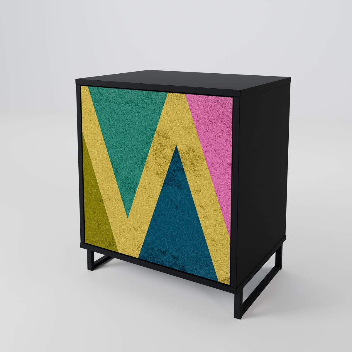 COLORFUL TRIANGLES Μπουφές 1-θύρας