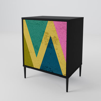 COLORFUL TRIANGLES Μπουφές 1-θύρας