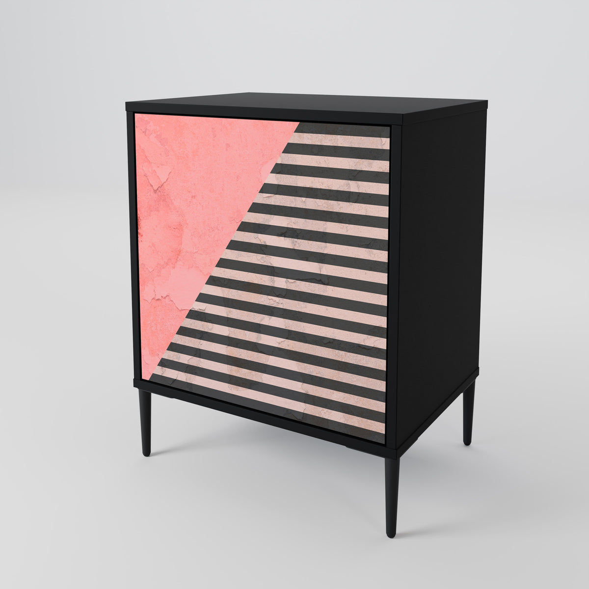 GLAMOROUS STRIPE Μπουφές 1-θύρας