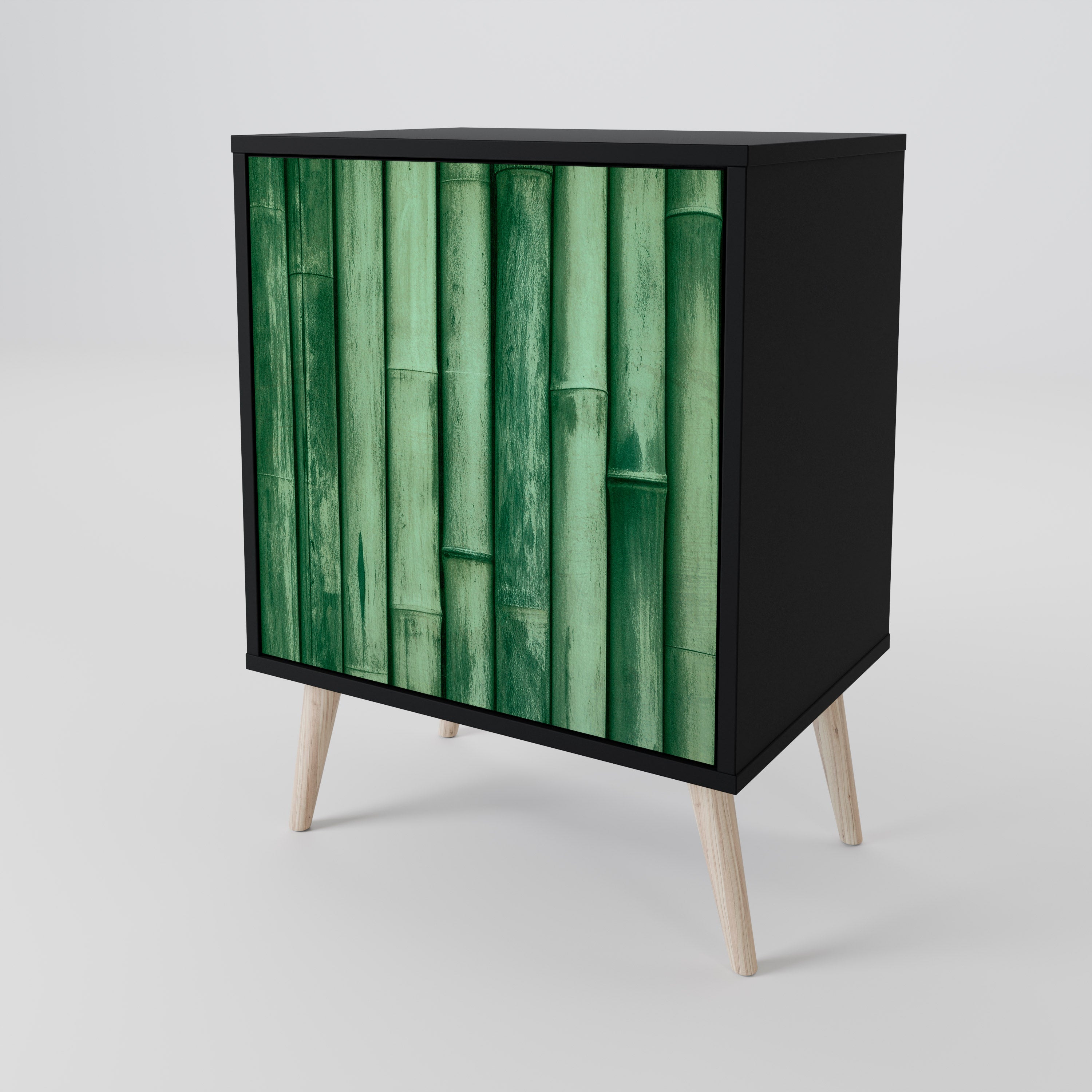 NATURAL GREEN 1-Door Sideboard