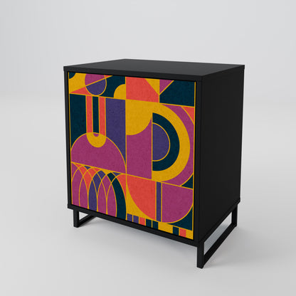 ELECTRIC PATTERNS 1-Door Sideboard