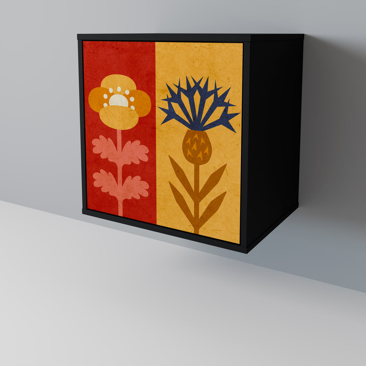 SCANDIC FLOWERET 1-Door Sideboard