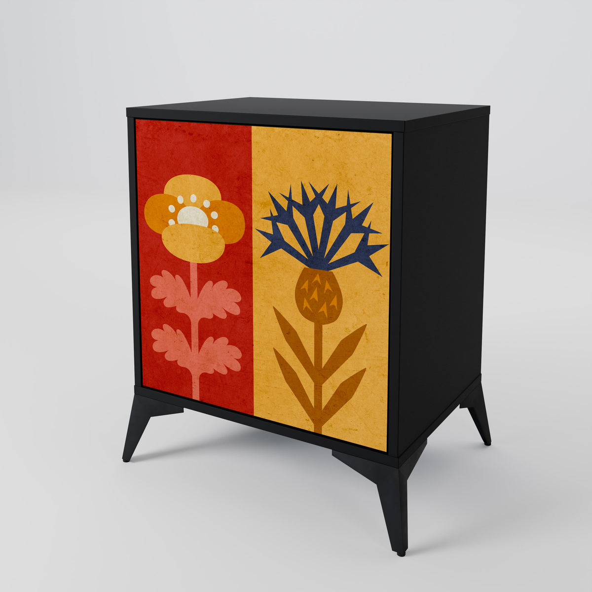 SCANDIC FLOWERET 1-Door Sideboard