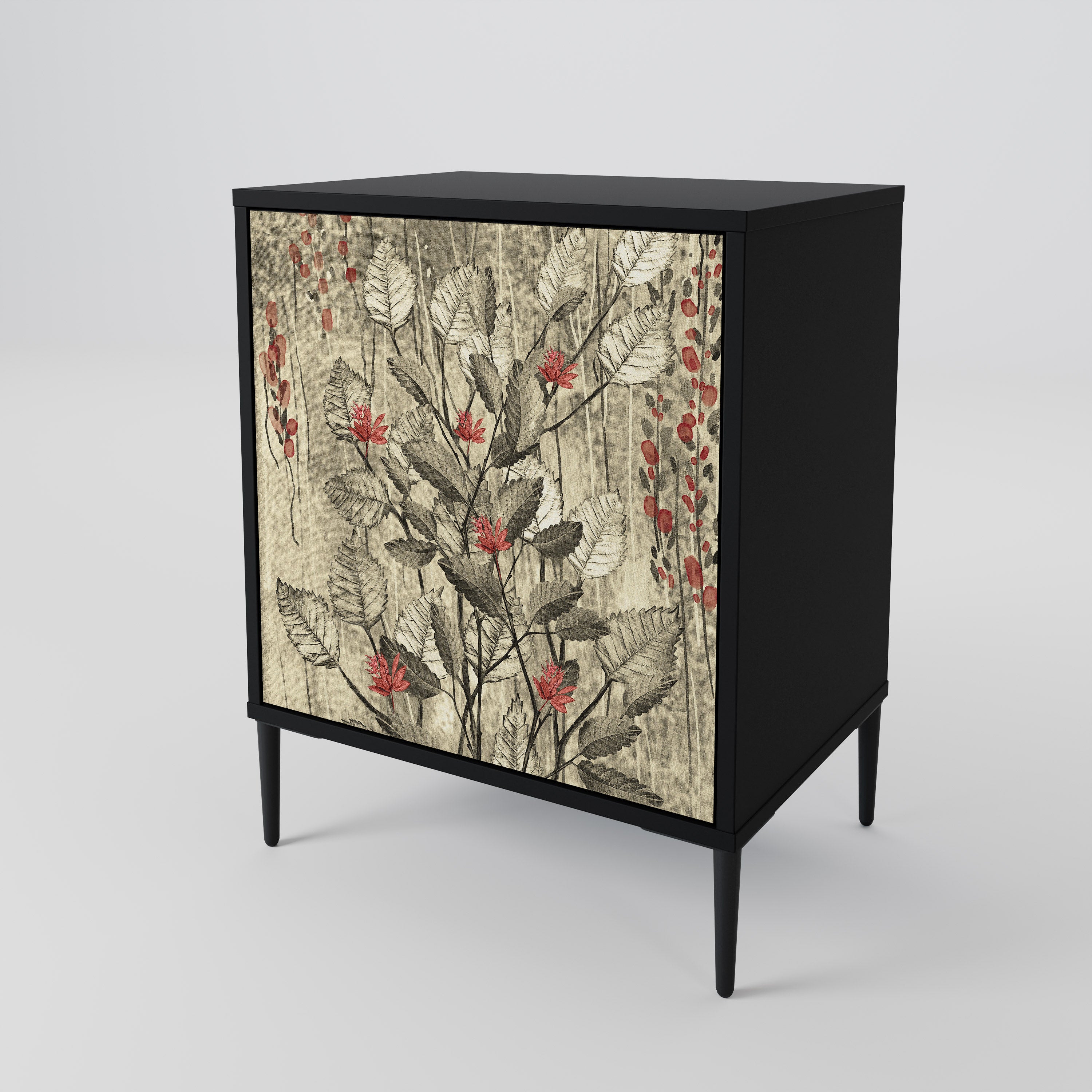 HERBAL GRACE 1-Door Sideboard