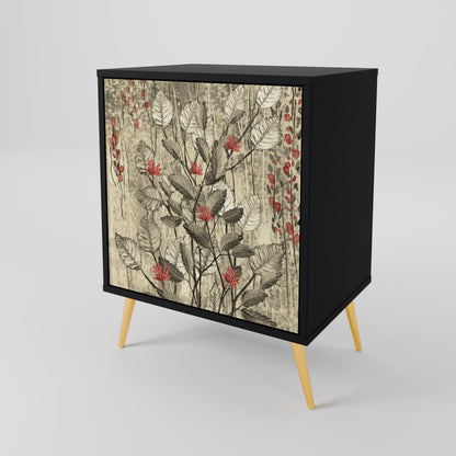 HERBAL GRACE 1-Door Sideboard