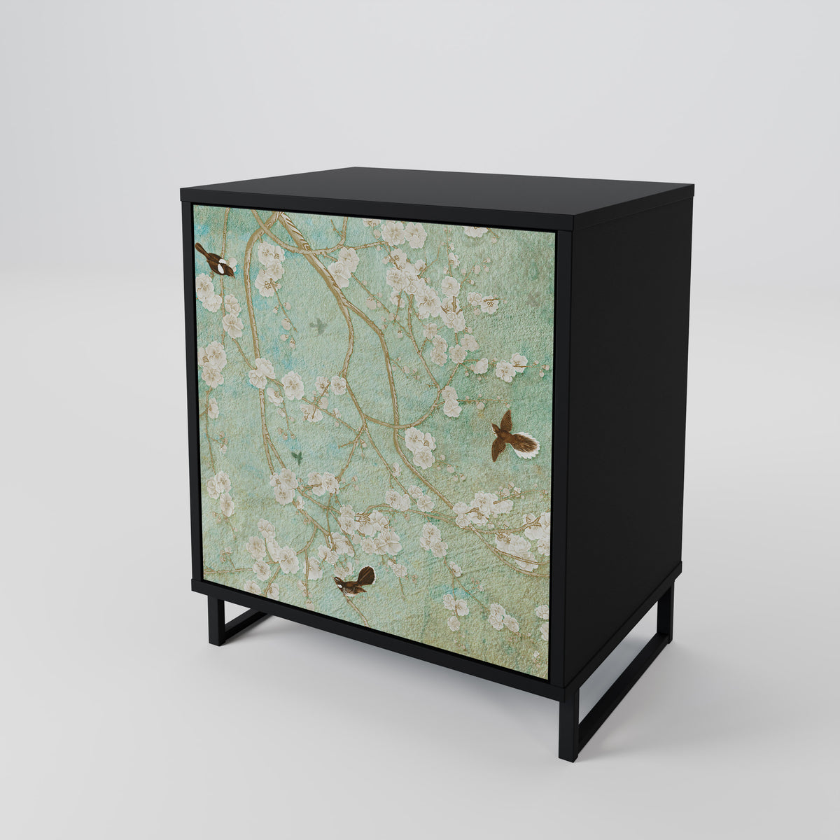 BLOOMING CHARM 1-Door Sideboard