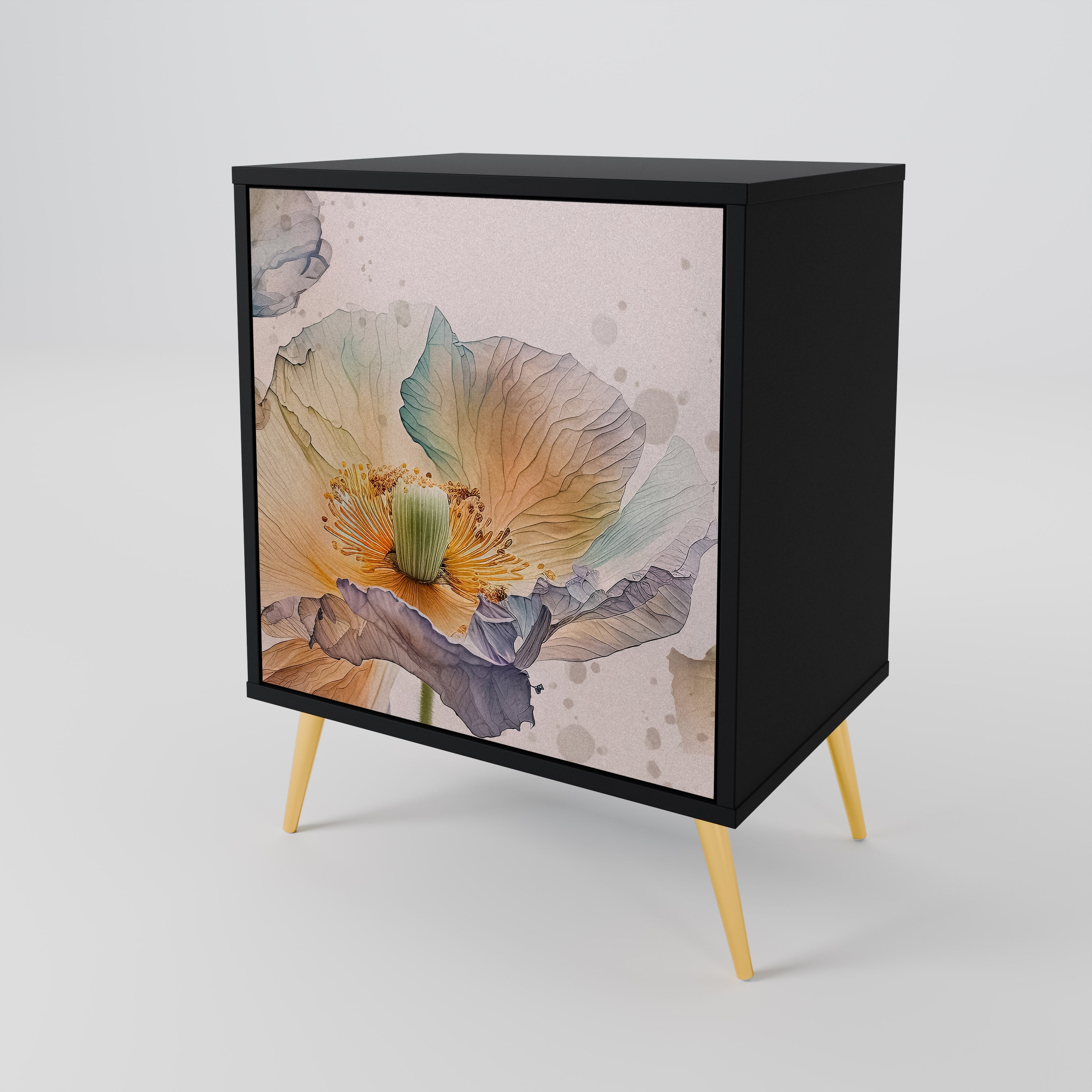 SOFTEN POPPY Μπουφές 1-θύρας