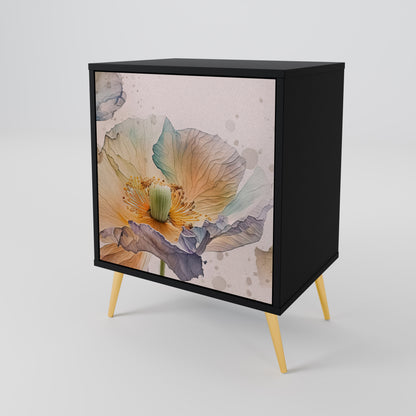 SOFTEN POPPY 1-Door Sideboard