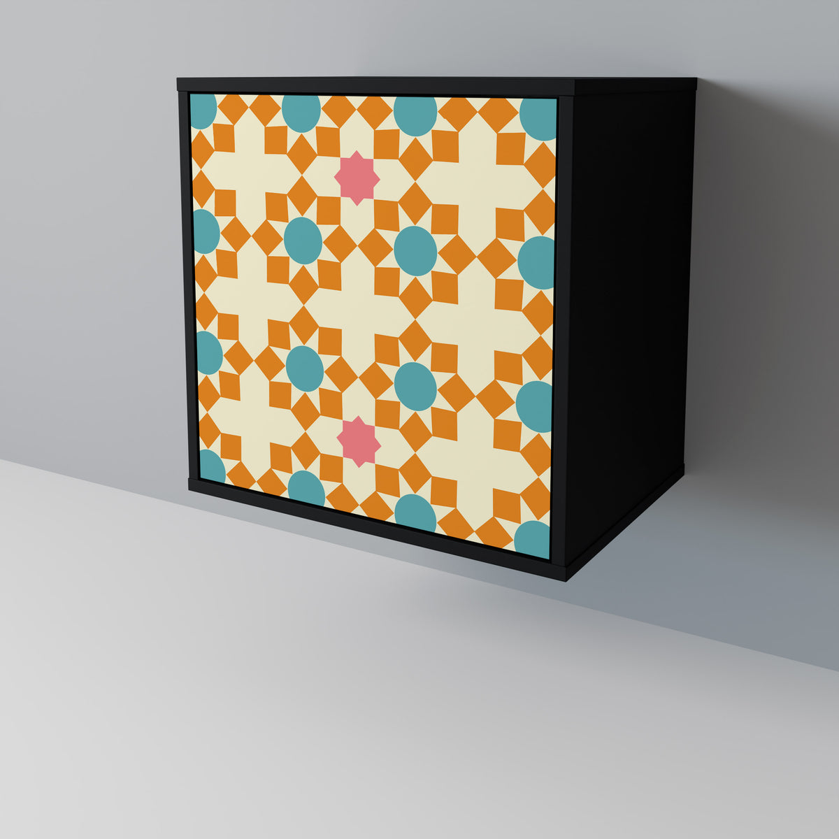 FLORAL DECOR 1-Door Sideboard