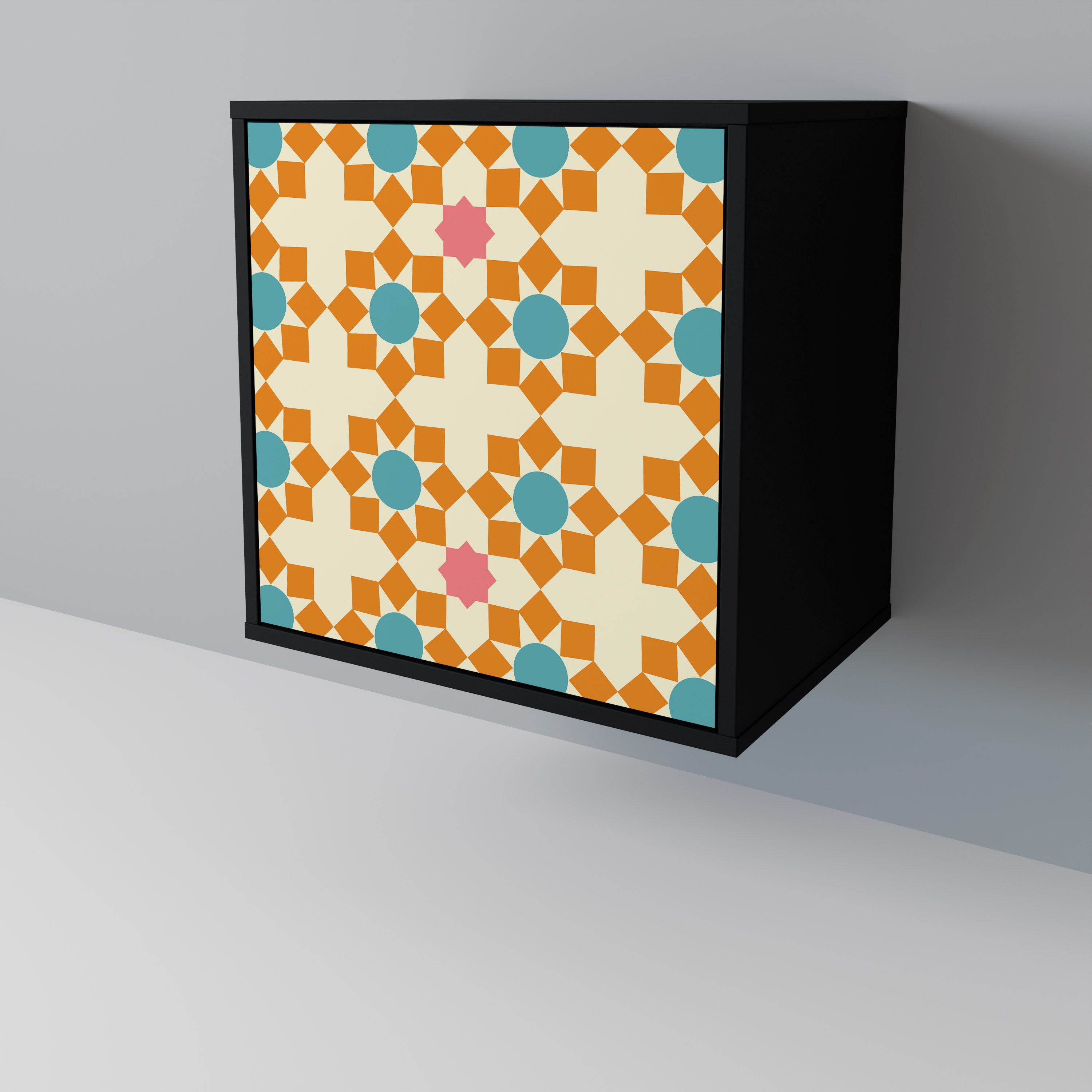 FLORAL DECOR Μπουφές 1-θύρας