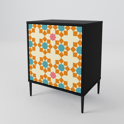 FLORAL DECOR Μπουφές 1-θύρας