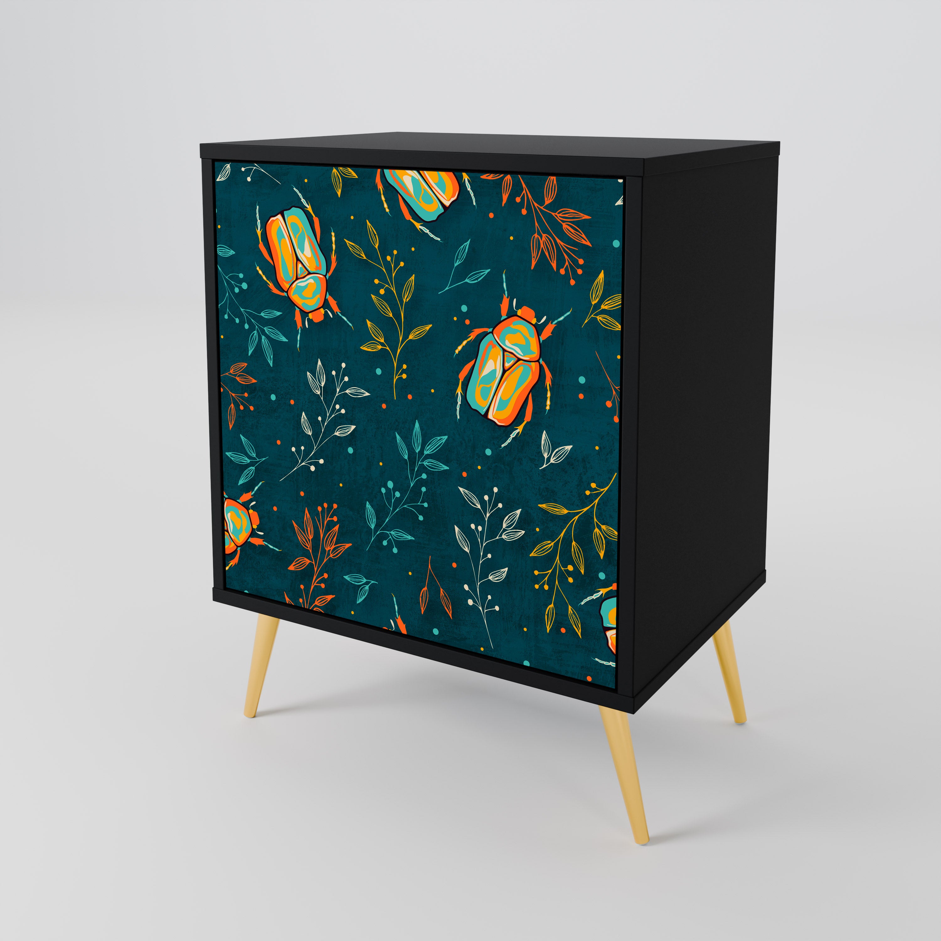 AUTUMN INSECTS 1-Door Sideboard