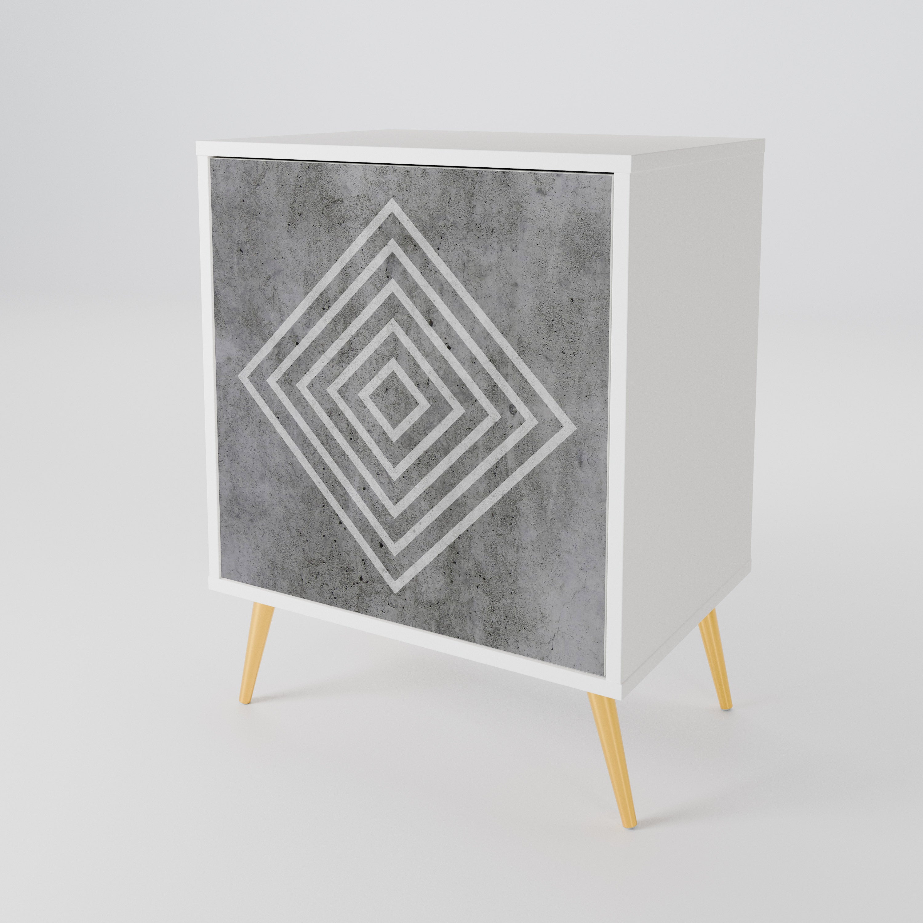 POLYGONAL ARTISTRY Μπουφές 1-θύρας