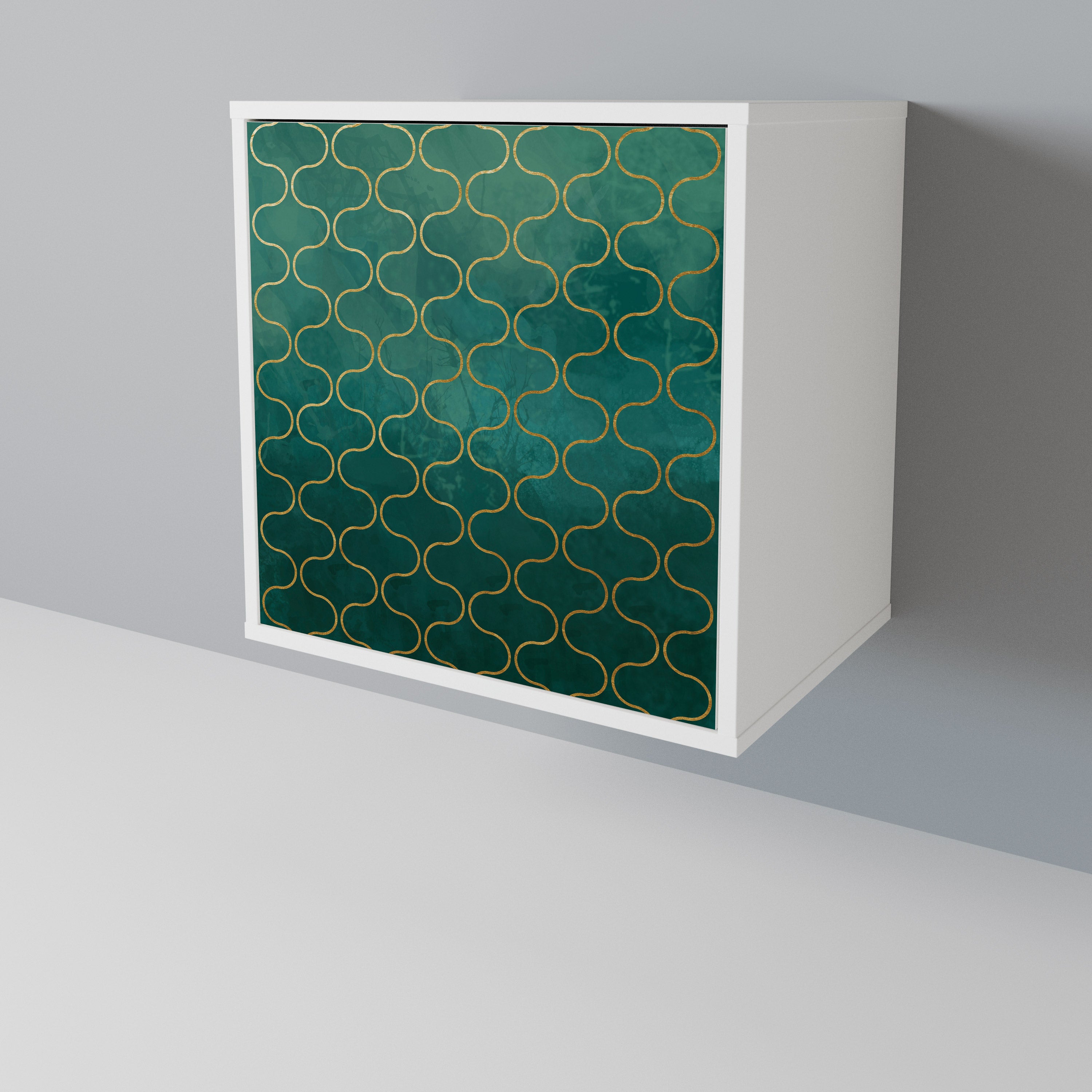 TESSELATED GREENERY Μπουφές 1-θύρας
