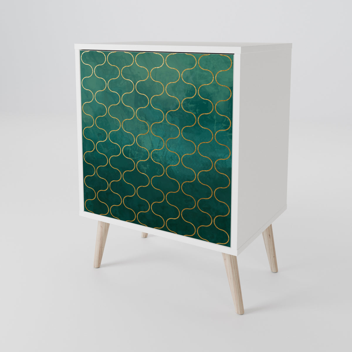 TESSELATED GREENERY Μπουφές 1-θύρας