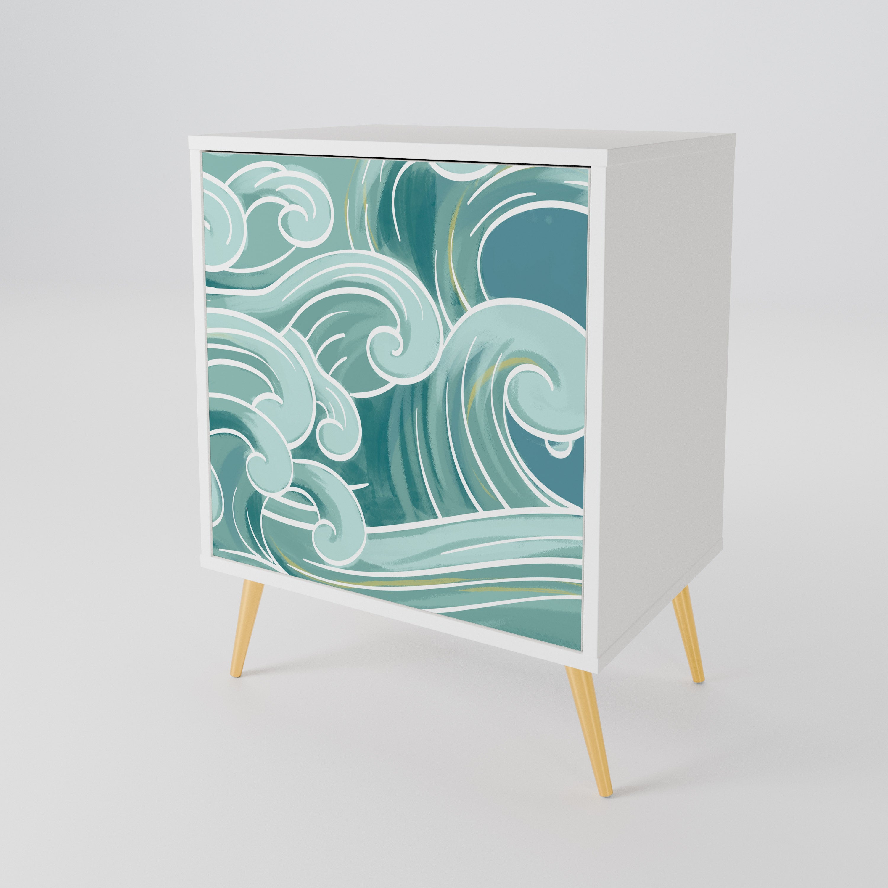 ASIAN SWAY 1-Door Sideboard