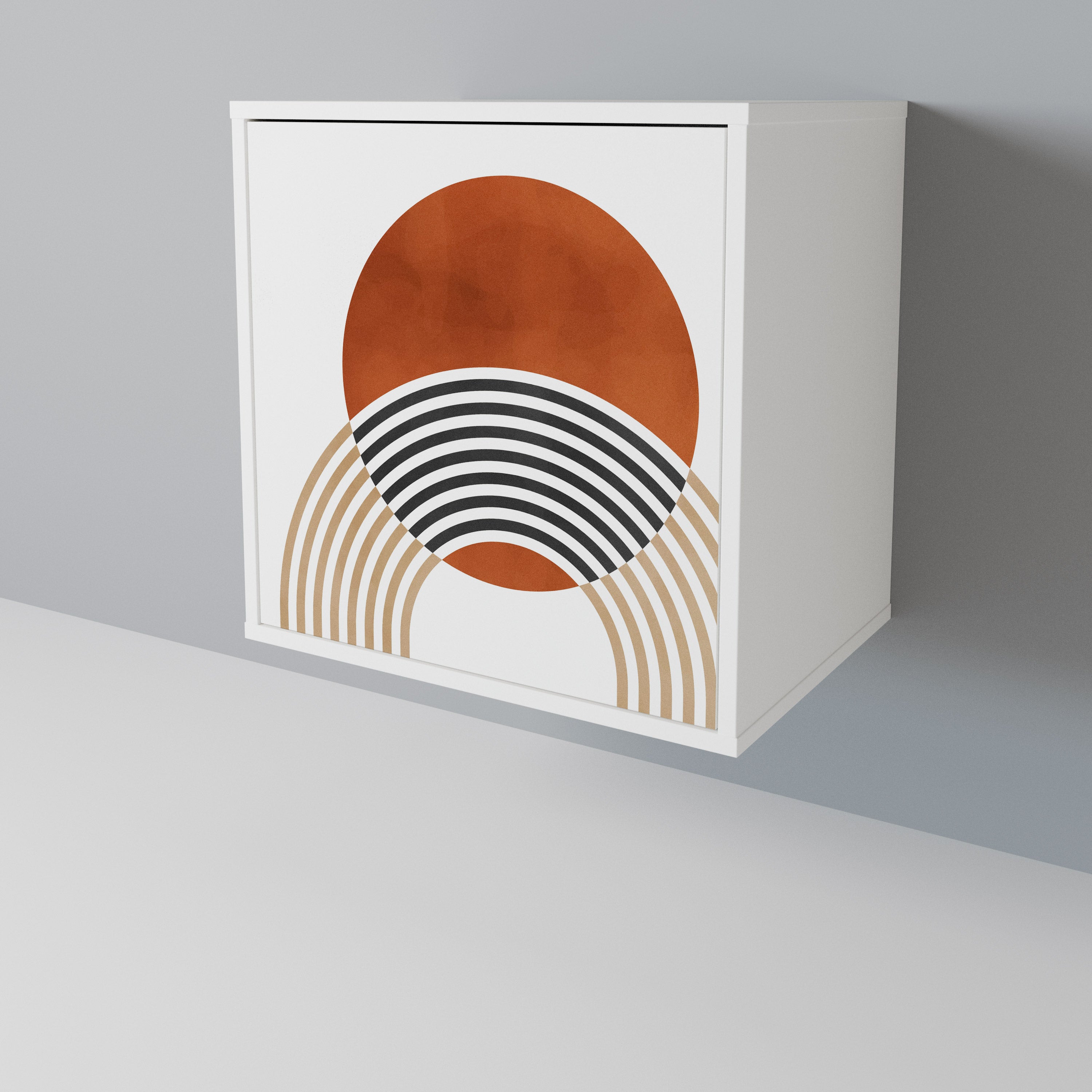 CIRCLE RHYTM 1-Door Sideboard